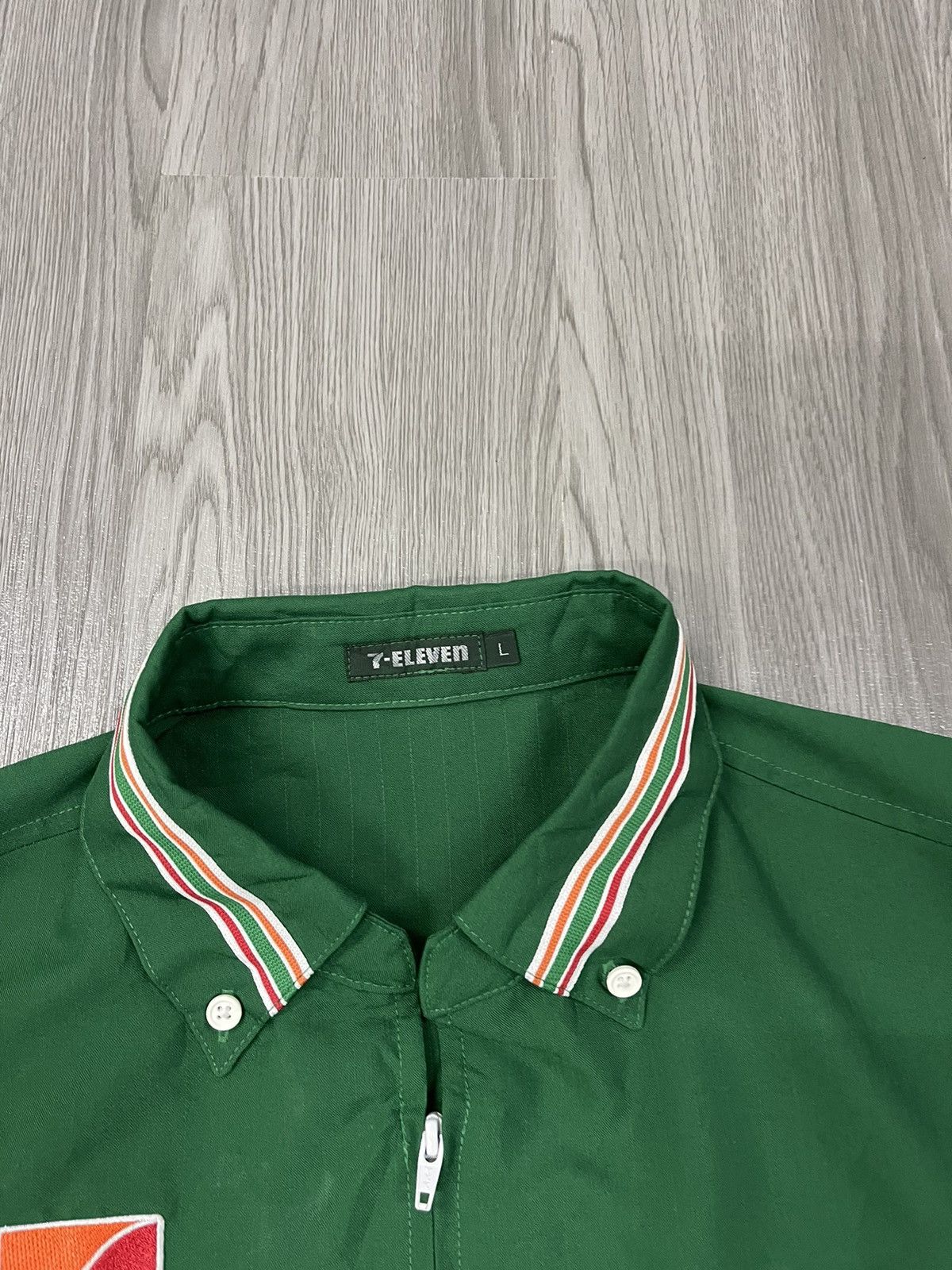 Japanese Brand × uniform experiment 7 eleven zip up work shirt Size US M / EU 48-50 / 2 - 5 Thumbnail