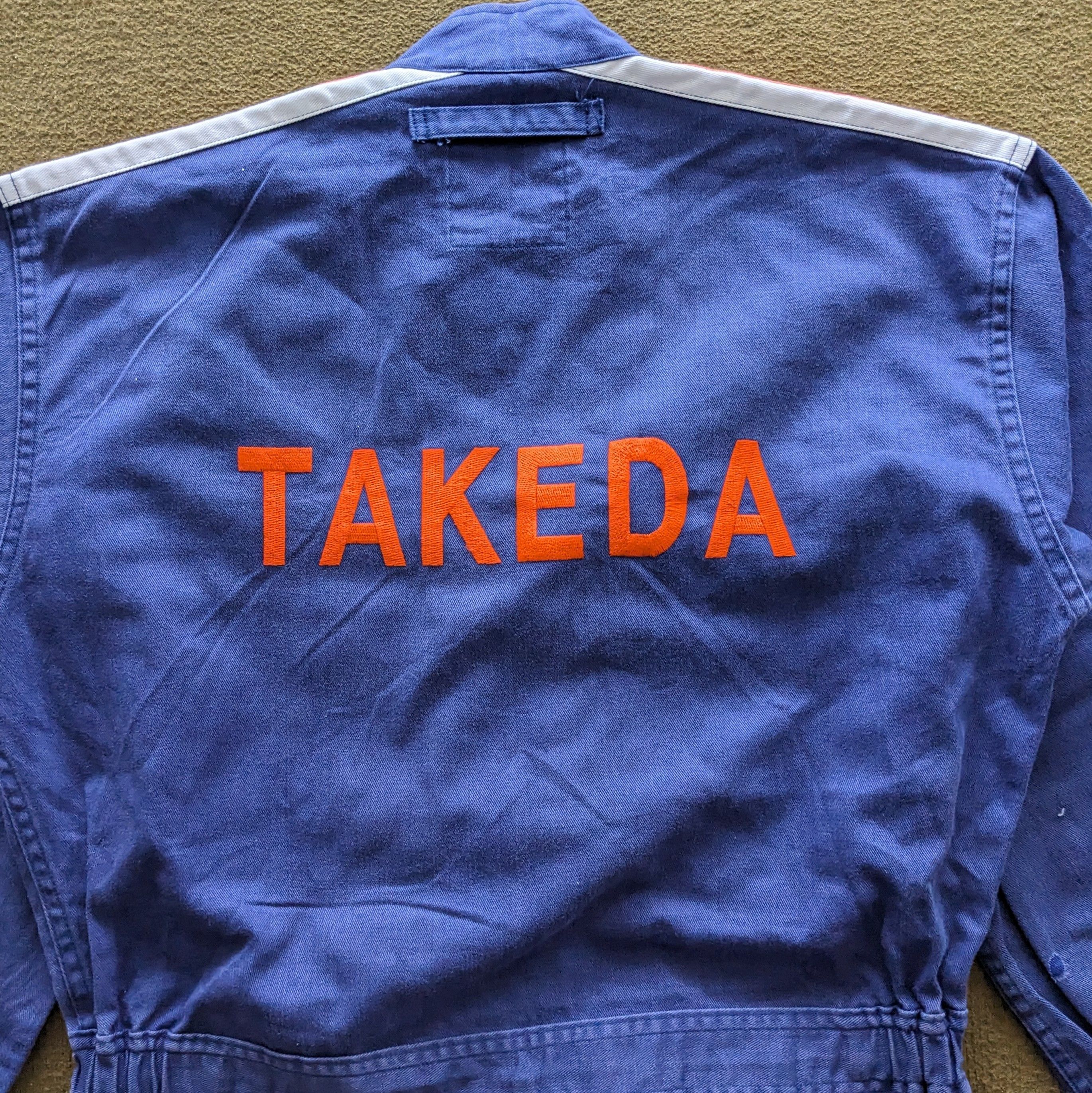 Vintage Vintage TAKEDA Japanese Brand Coverall Workwear Jacket Size US M / EU 48-50 / 2 - 3 Thumbnail