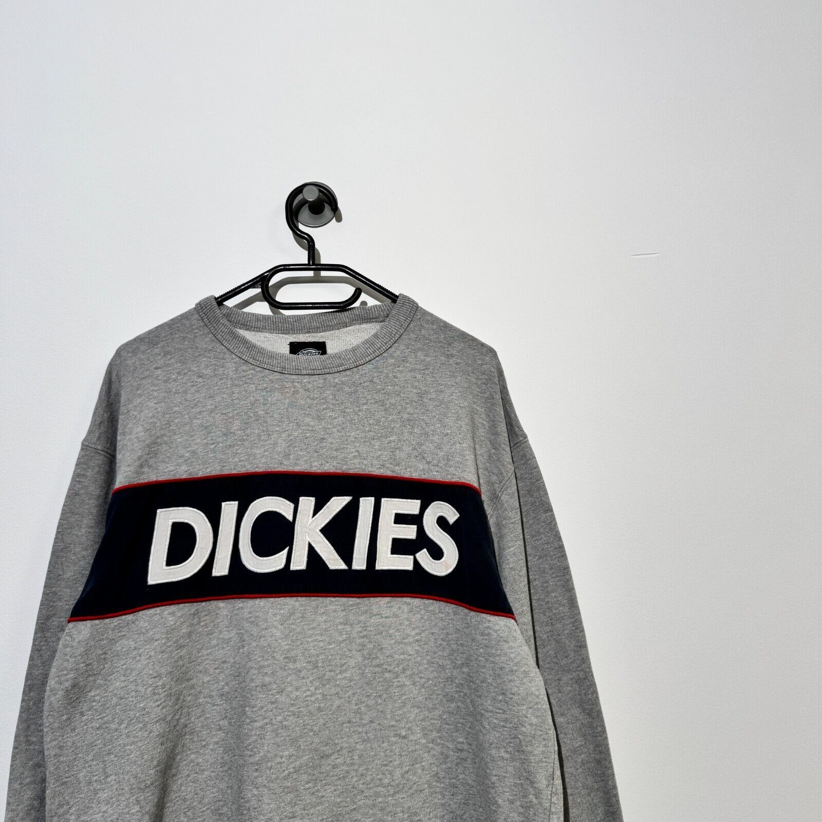 Dickies × Vintage Dickies Unisex Gray Cotton Crewneck Size L Center Logo Size US L / EU 52-54 / 3 - 2 Thumbnail