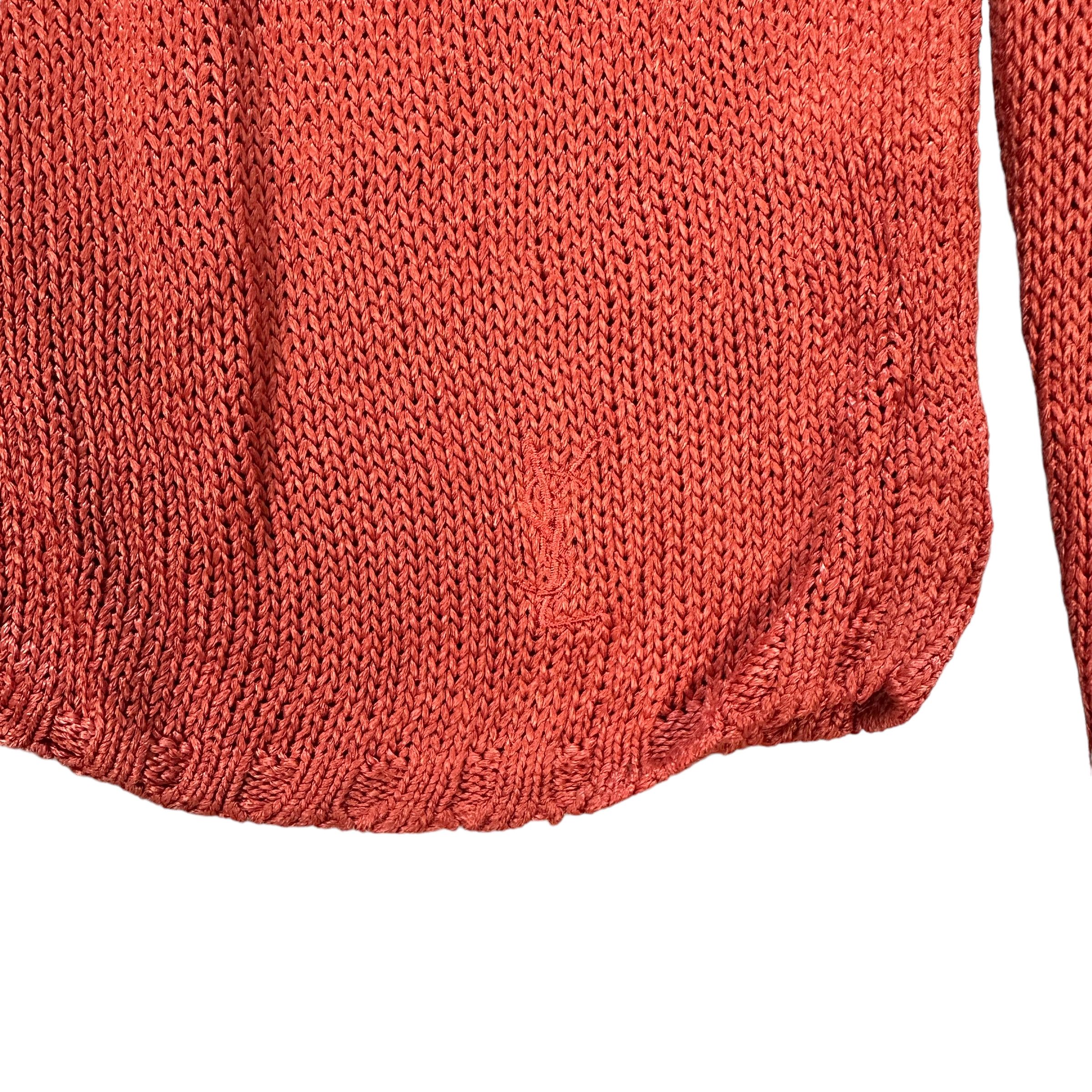 Yves Saint Laurent VINTAGE YSL KNITTED SWEATER #7493-148 Size M / US 6-8 / IT 42-44 - 6 Thumbnail