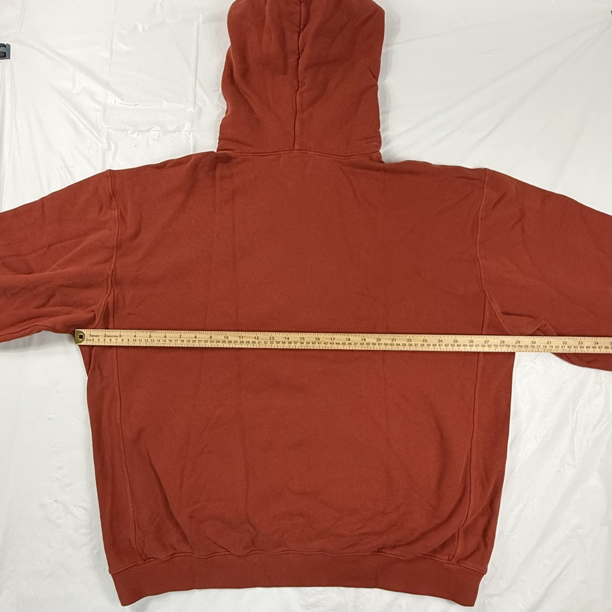 Eric Emanuel Eric Emanuel EE Basic Hoodie Mens XL Rust Red Sweatshirt Size US XL / EU 56 / 4 - 4 Thumbnail