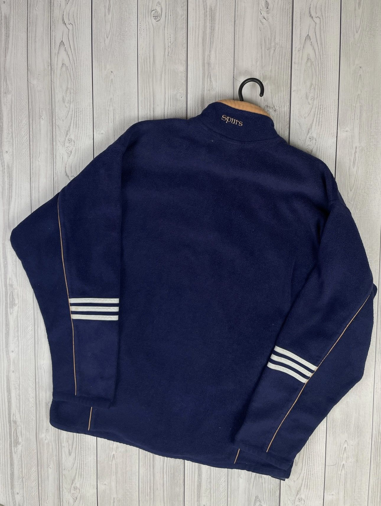 Adidas Vintage adidas Tottenham spurs fleece hoodie size L rare Size US L / EU 52-54 / 3 - 2 Thumbnail