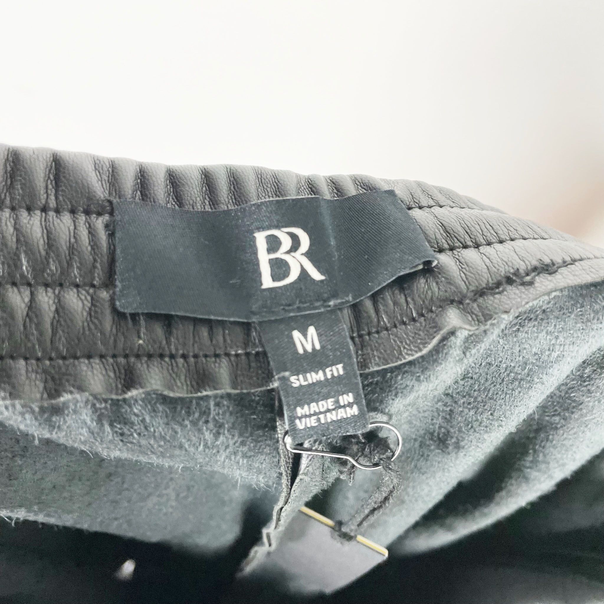 Banana Republic NEW Banana Republic Faux Vegan Leather Mid Size 28" / US 6 / IT 42 - 3 Thumbnail