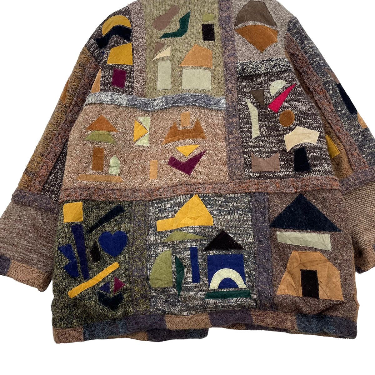 Japanese Brand Awesome Patchwork Jacket Size M / US 6-8 / IT 42-44 - 9 Thumbnail