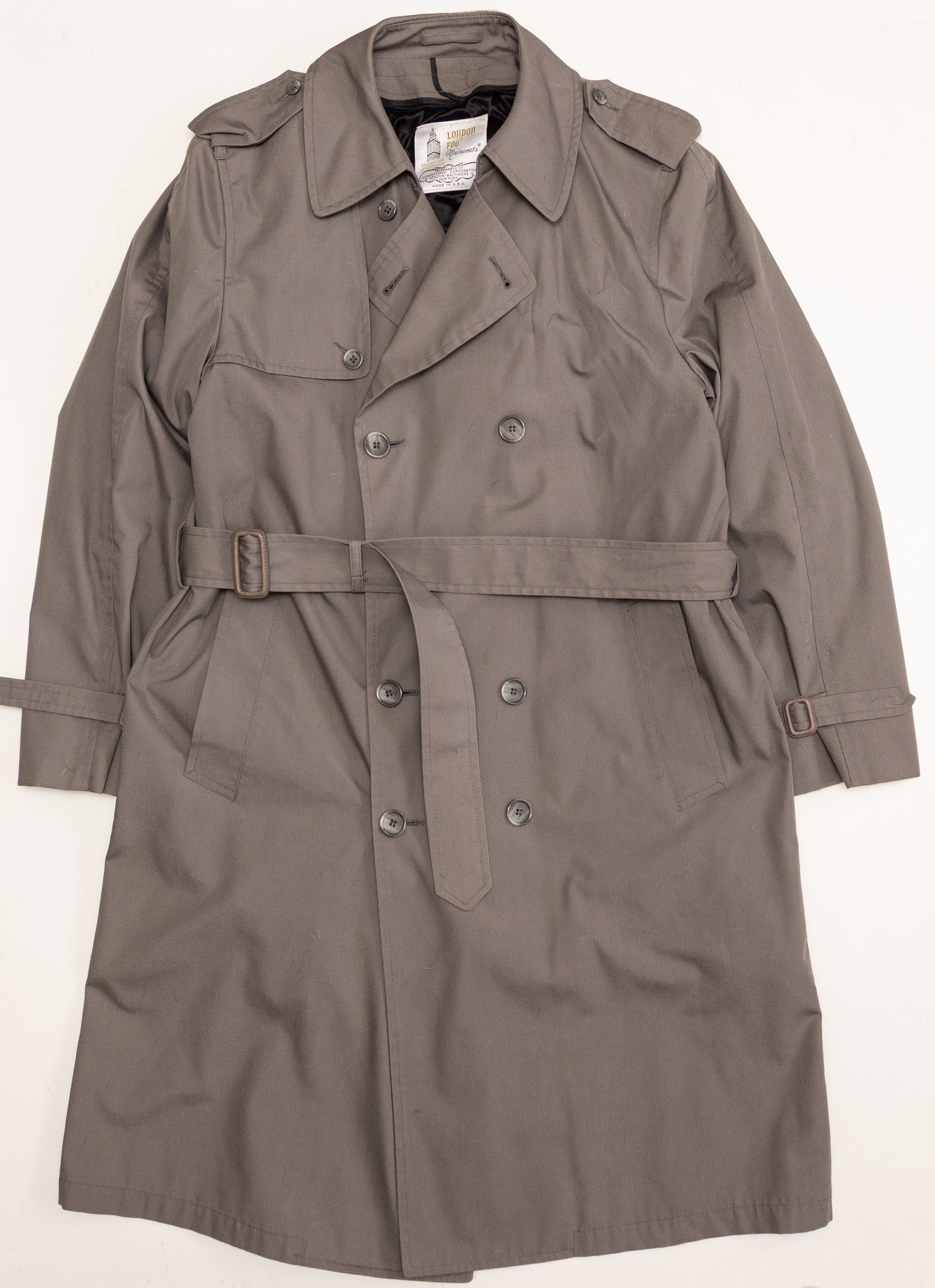 London Fog Belted Lined Trench Coat Size US M / EU 48-50 / 2 - 1 Thumbnail