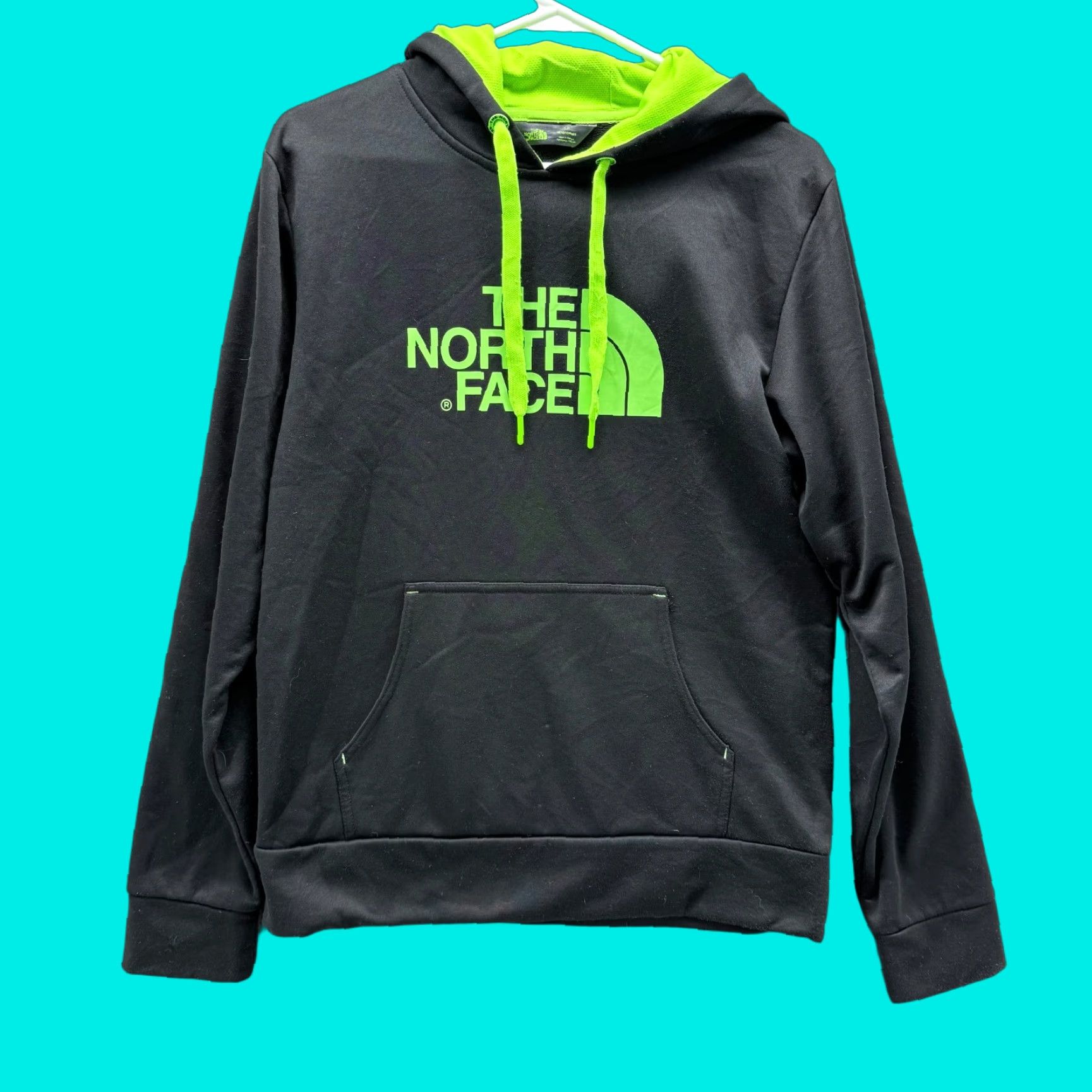 The North Face VINTAGE The North Face Sweater Mens Small Black Hooded Pullover Knit Polyester Size US S / EU 44-46 / 1 - 1 Thumbnail