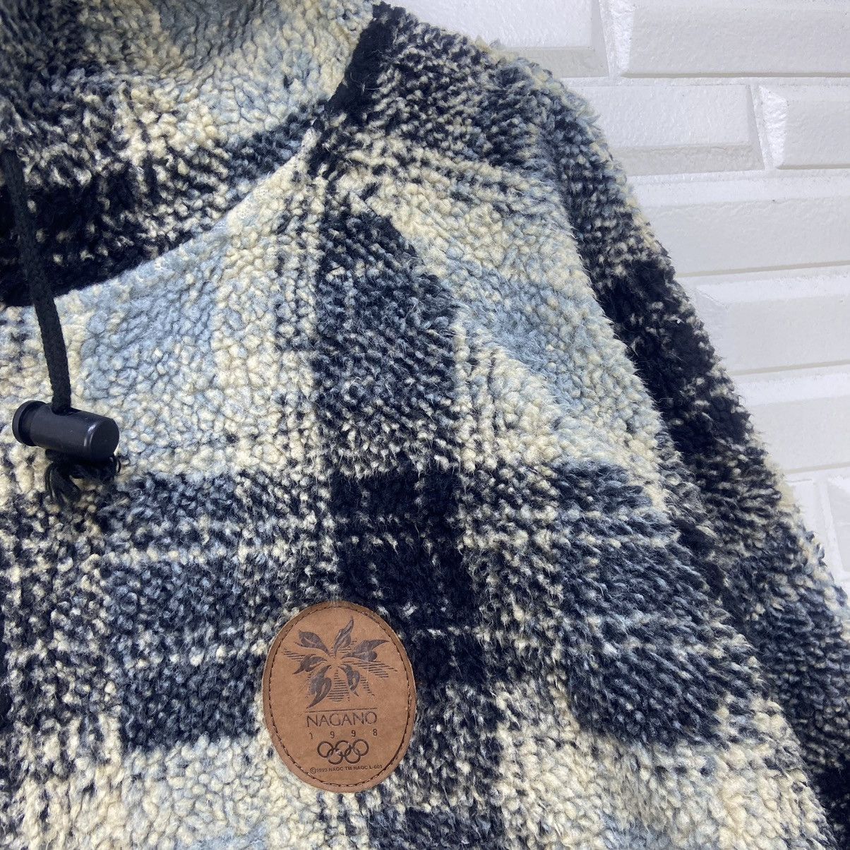 USA Olympics Vintage 90s 1998 Olympic Nagano Fleece Sherpa Jacket Size US M / EU 48-50 / 2 - 4 Thumbnail