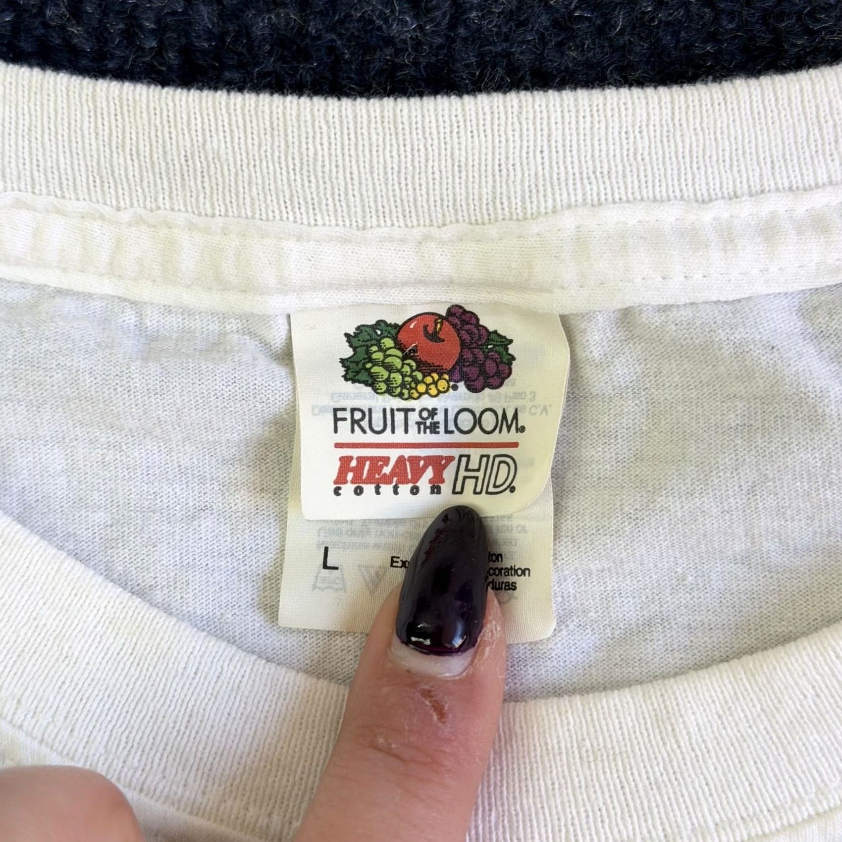 Fruit Of The Loom Vintage Maine Moose Shirt Mens Large White Fruit of the Loom Novelty Tee Size US L / EU 52-54 / 3 - 3 Thumbnail