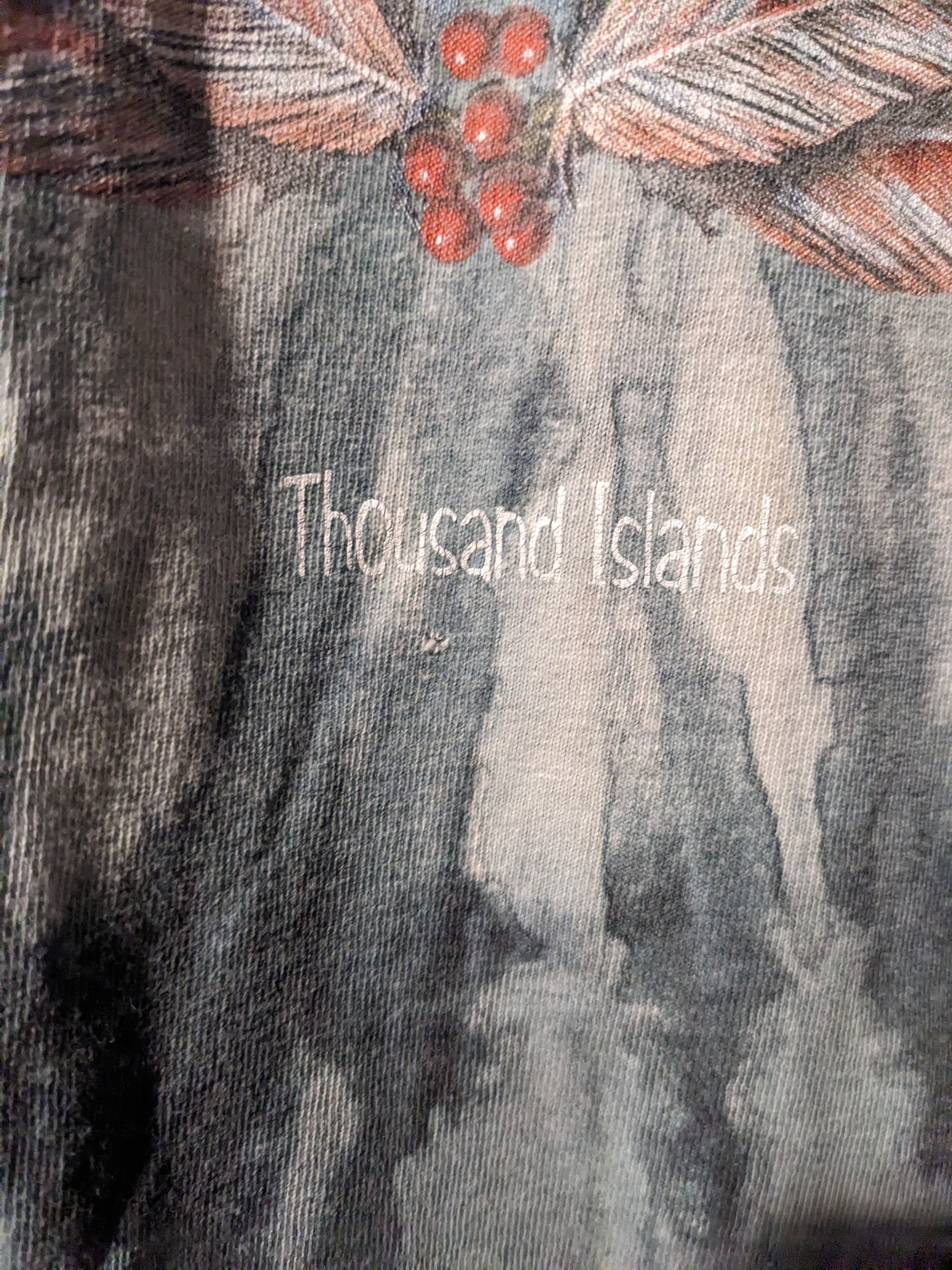 The Mountain × Vintage Vintage Y2K Wolf Animal Nature Eagle Tie Dye Medium T-Shirt Size US M / EU 48-50 / 2 - 5 Thumbnail