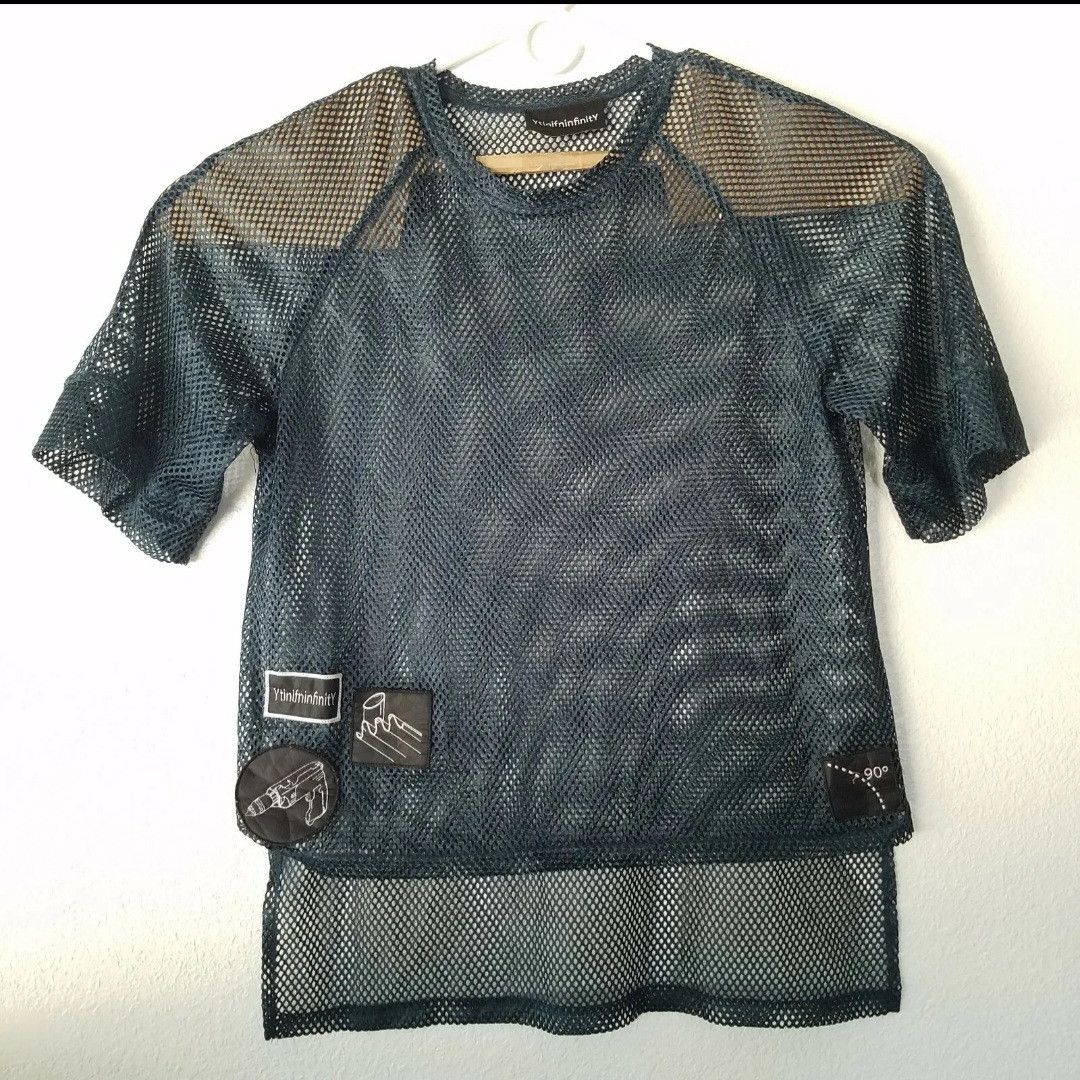 image of Ytinifninfinity Jersey Barragan Green Blue Large in Blue Green, Men's