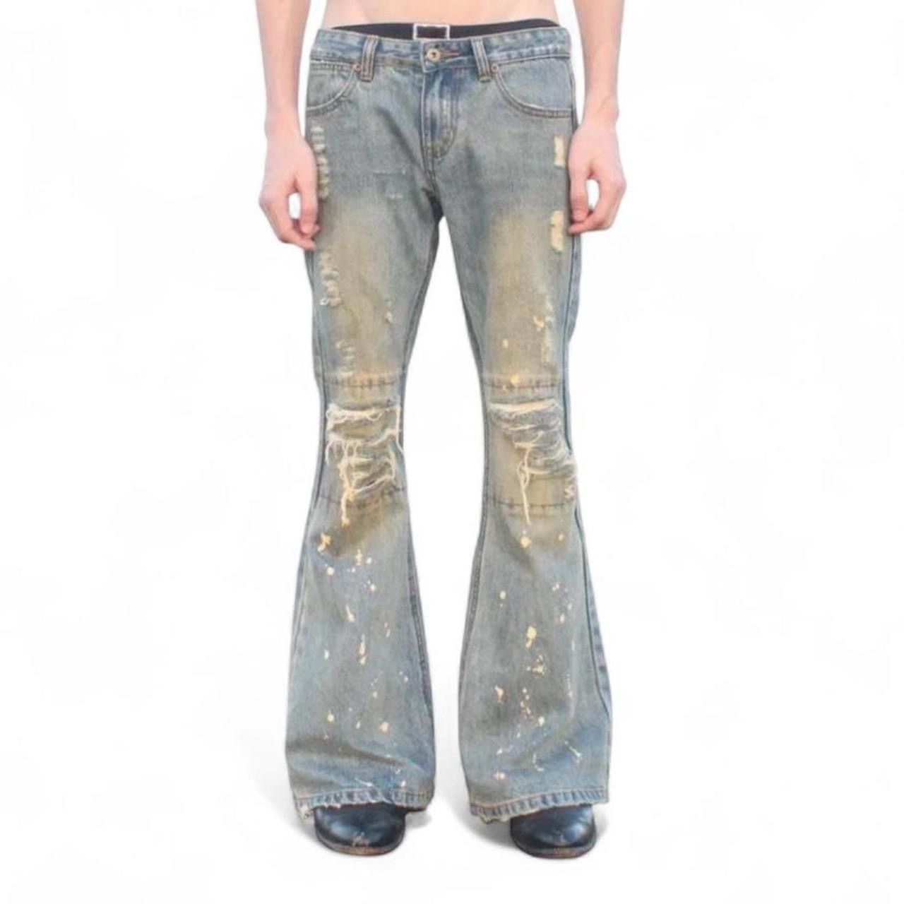 Japanese Brand Isawheaven Elysian Flares mud max look alikes I6w9 Size US 31 - 1 Thumbnail