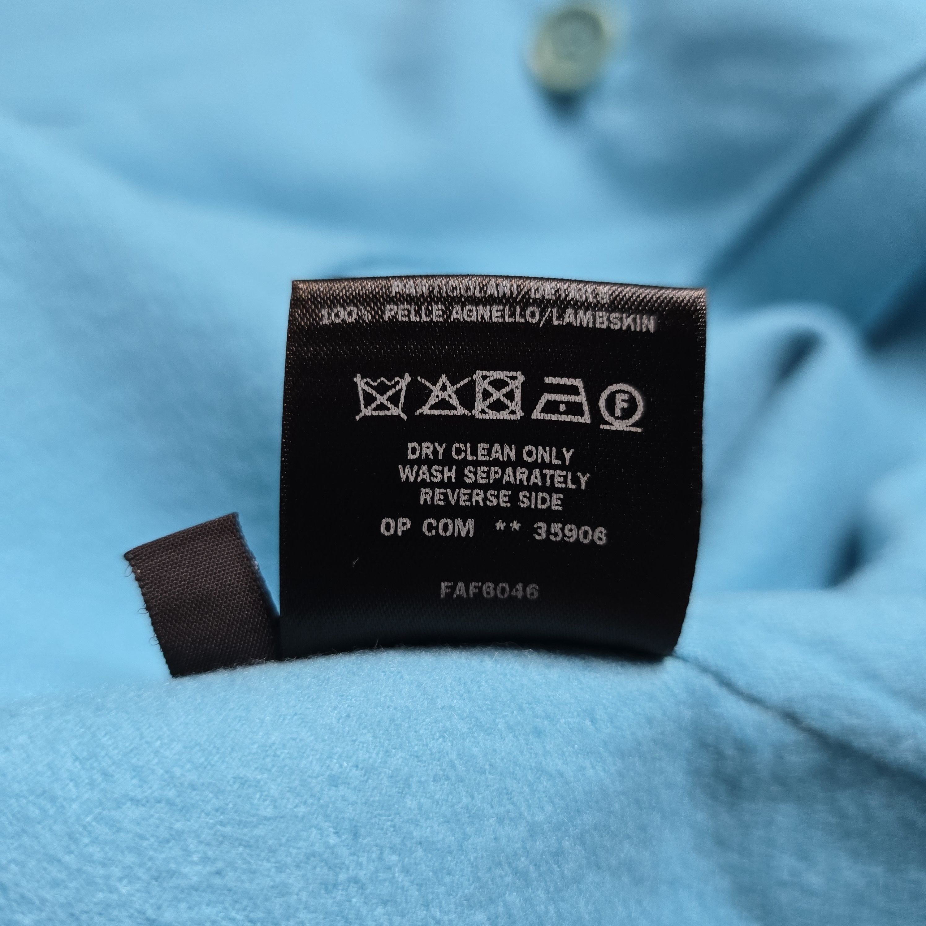 Loro Piana Loro Piana - Turquoise Cashmere Short Coat Size M / US 6-8 / IT 42-44 - 8 Thumbnail