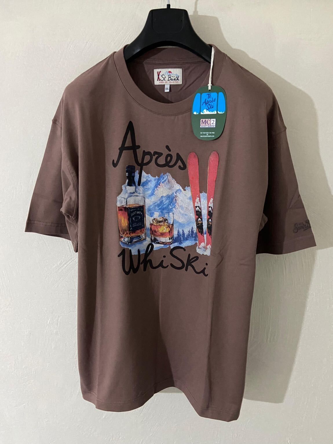MC2 Saint Barth MC2 Saint Barth "Après WhiSki" Graphic T-Shirt Size US XXL / EU 58 / 5 - 2 Thumbnail