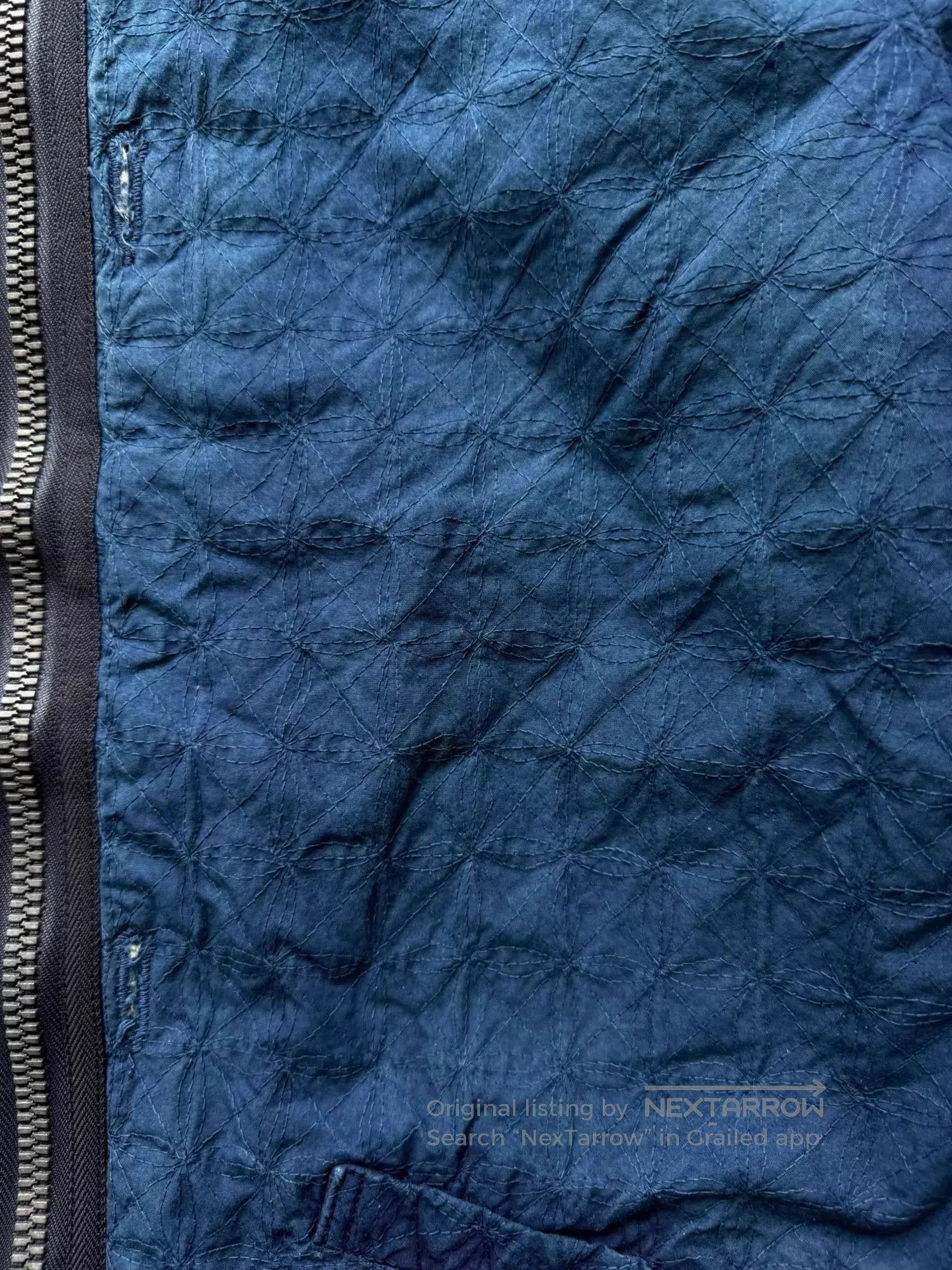 Visvim Blue Zip-Up Light Jacket Size M. Size US M / EU 48-50 / 2 - 8 Thumbnail
