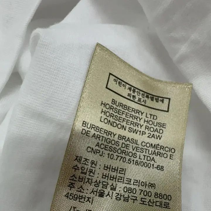 Burberry Burberry Burberry Logo Cotton Short Sleeve T-Shirt-2507 Size US M / EU 48-50 / 2 - 5 Thumbnail