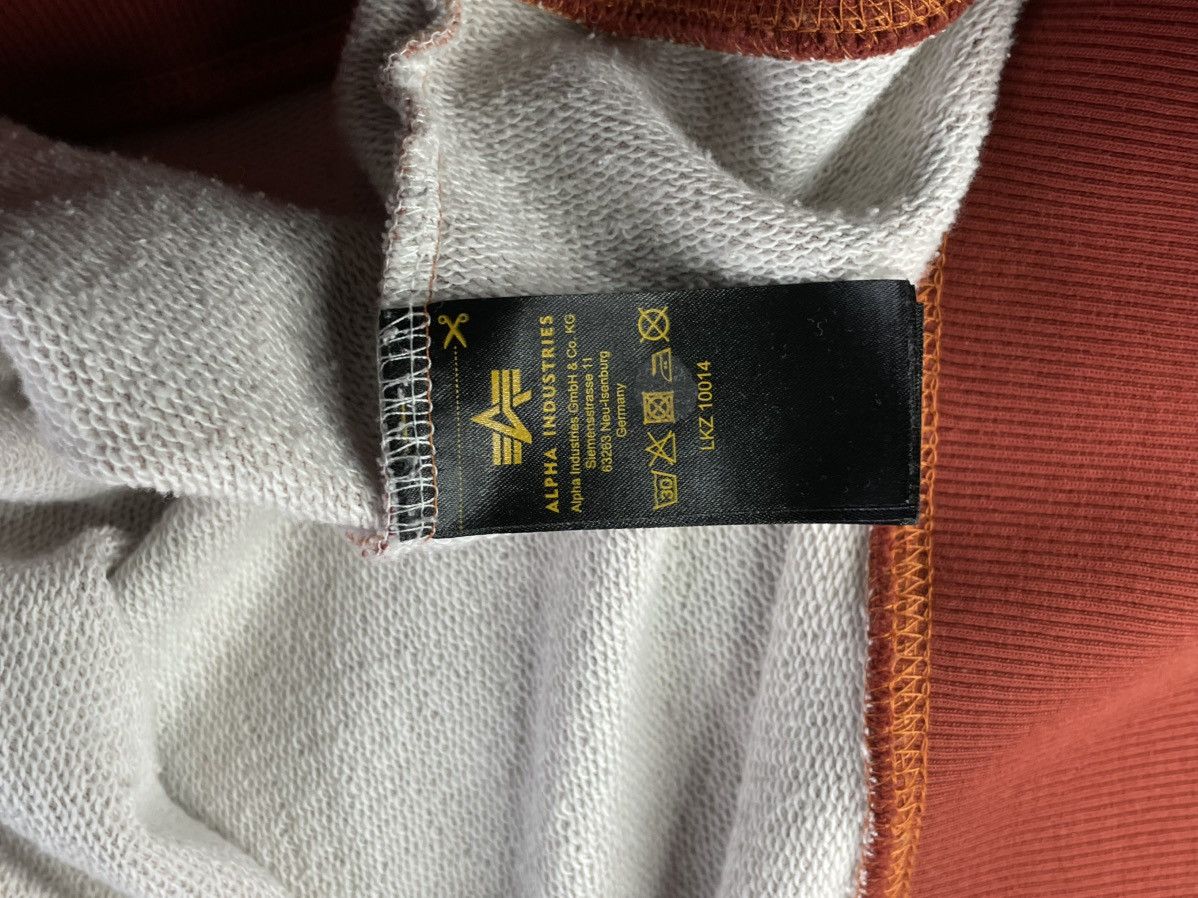 Alpha Industries Orange Alpha Industries Sweatshirt Size US L / EU 52-54 / 3 - 5 Thumbnail