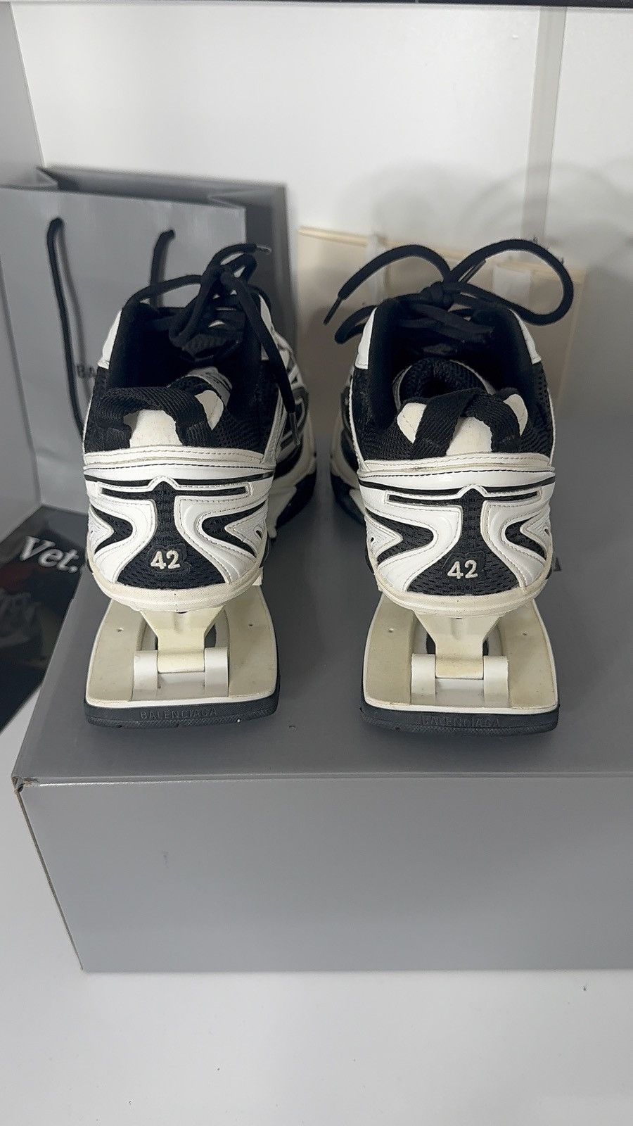 Balenciaga ✅ Balenciaga X-Pander White Black 42 Size US 9 / EU 42 - 5 Thumbnail