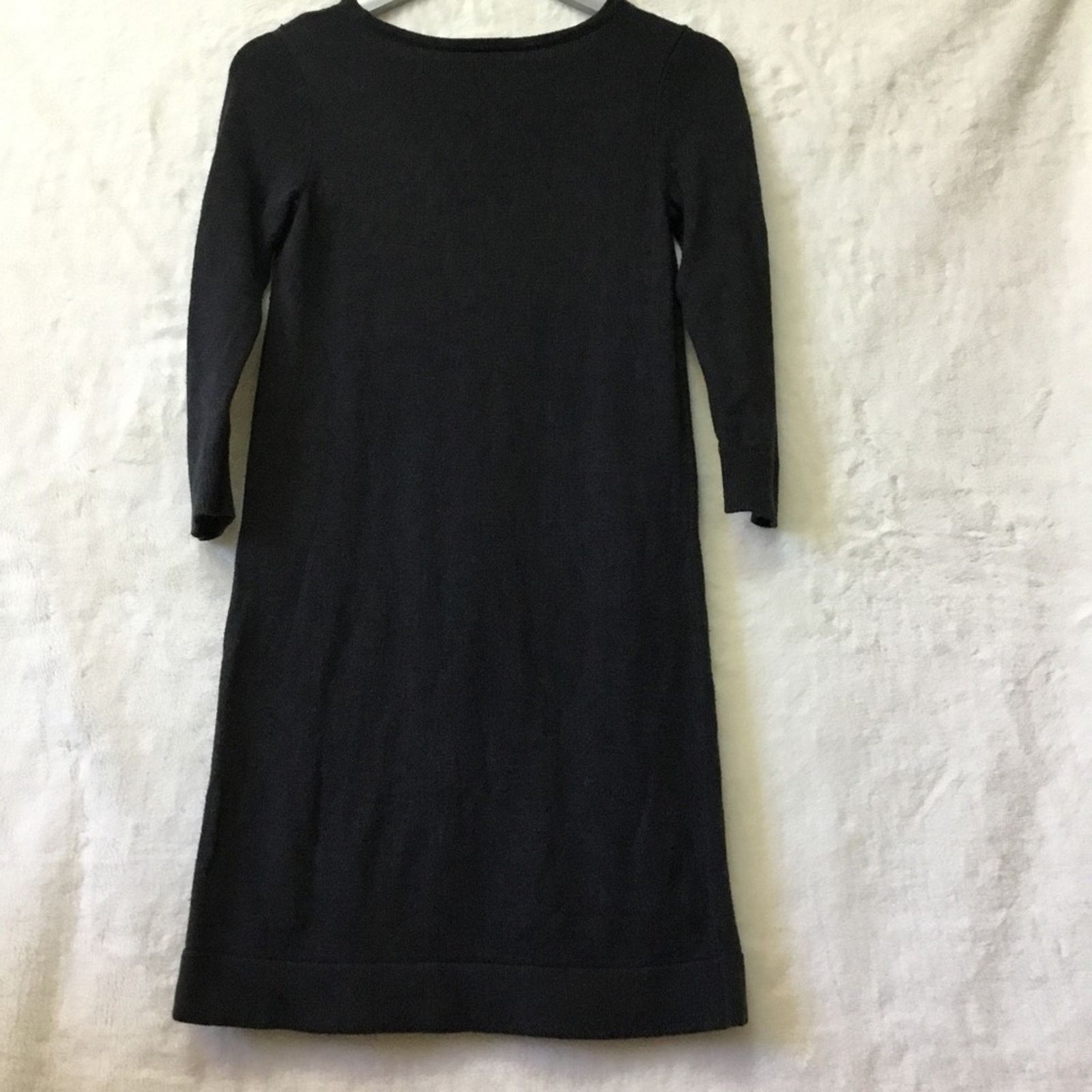 Loft Loft Gray Long Sleeve Sweater Dress Size S / US 4 / IT 40 - 6 Thumbnail