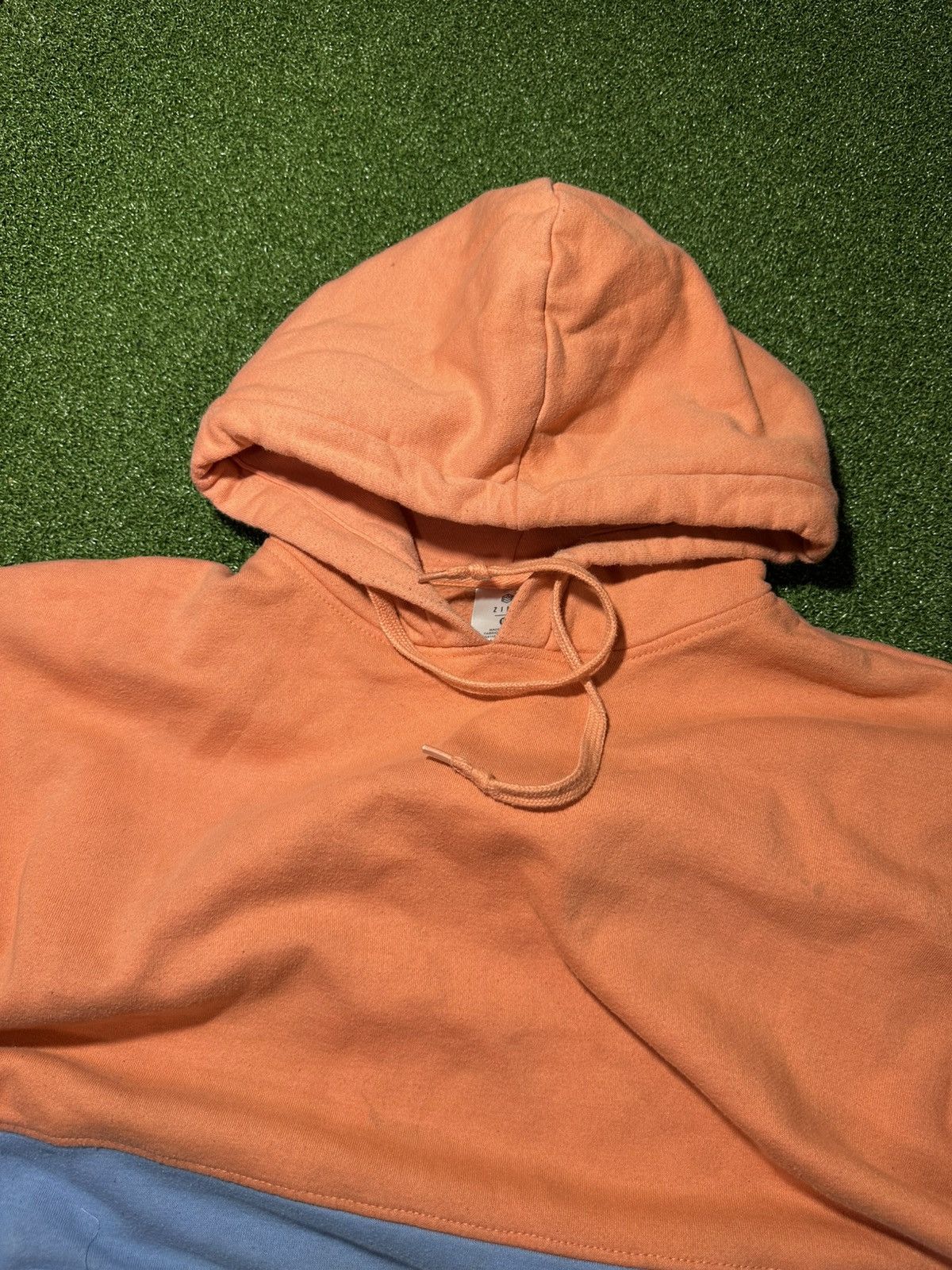 Zine Zine blue and orange hoodie Size US M / EU 48-50 / 2 - 7 Thumbnail