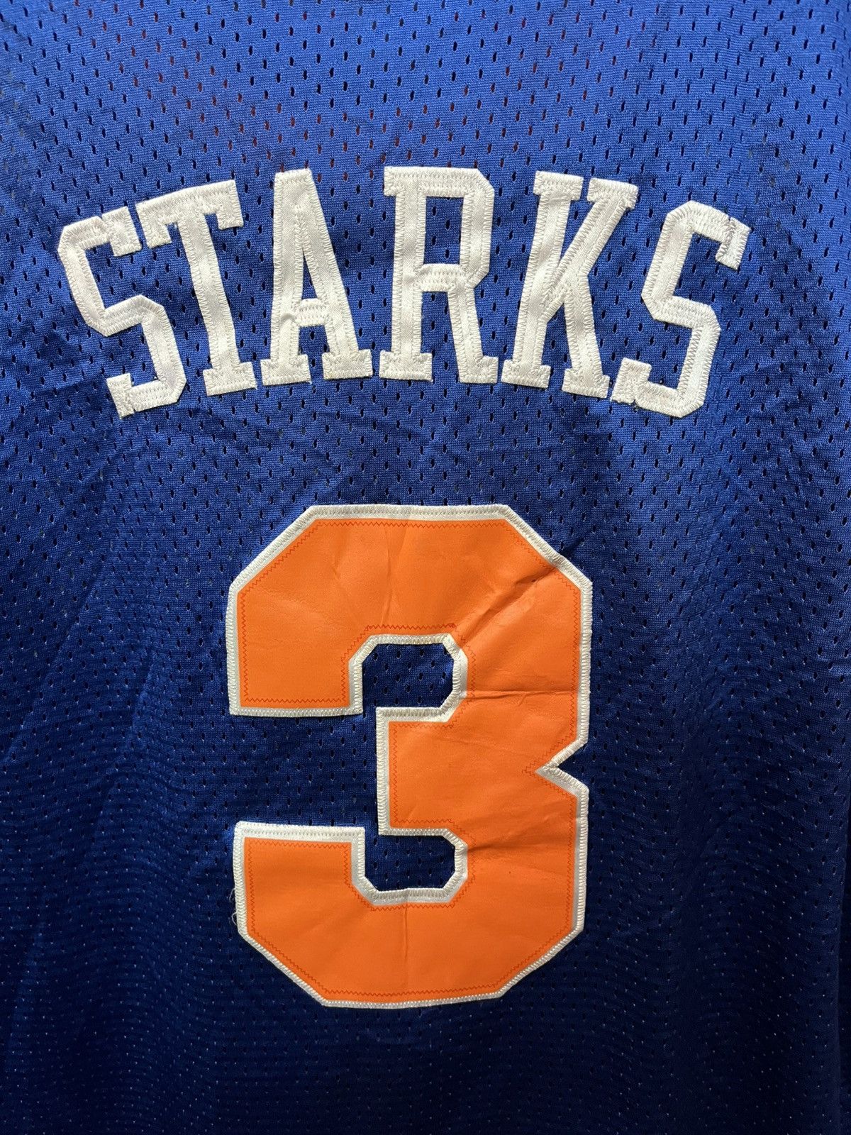 Adidas New York Knicks John Starks #3 Adidas NBA HWC Jersey Size US XL / EU 56 / 4 - 7 Thumbnail