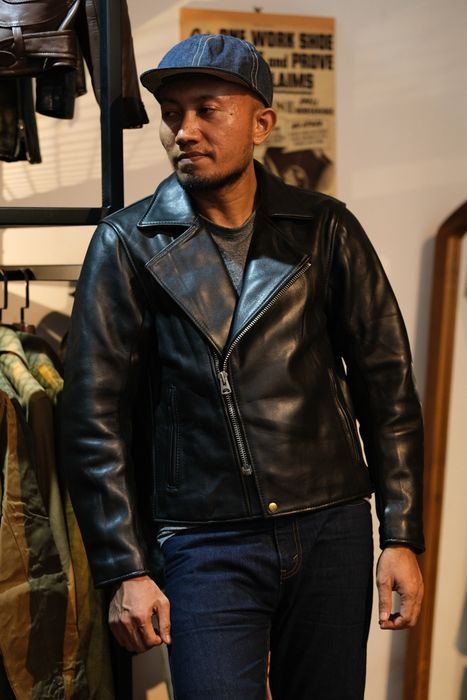 Kadoya Kadoya Leather Jacket Bonny Black Made in Japan Grailed