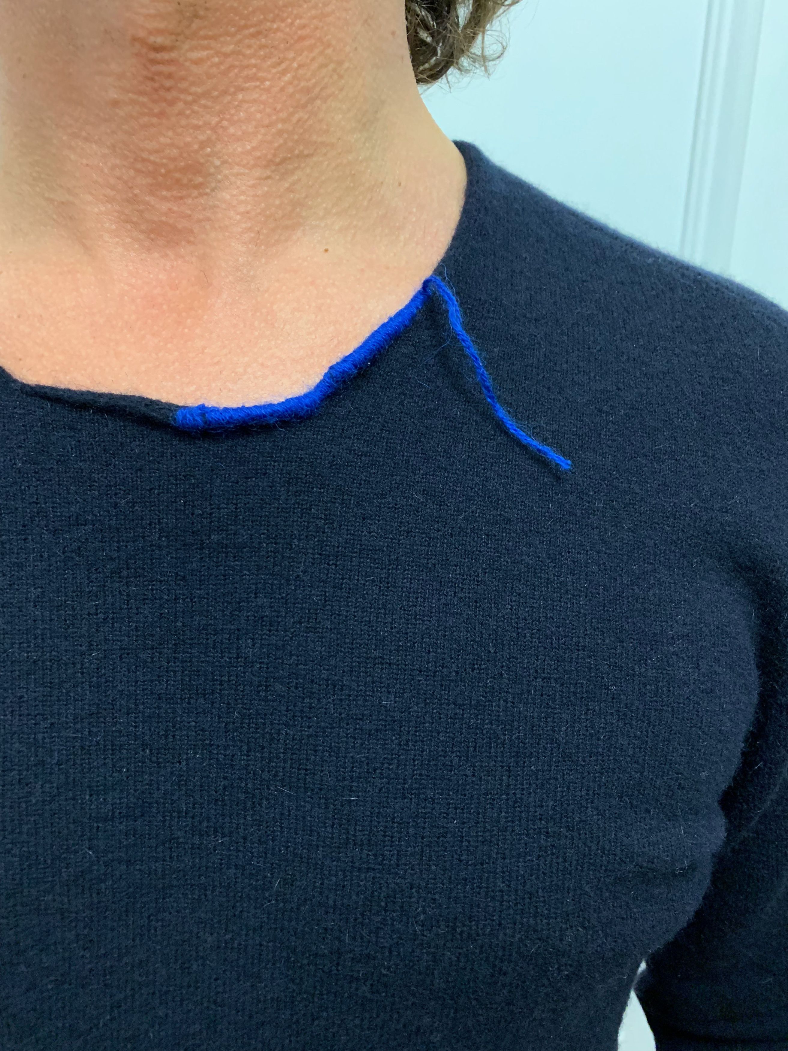 Label Under Construction LABEL UNDER CONSTRUCTION SWEATER -NAVY-SIZE 48 NEW ! Size US M / EU 48-50 / 2 - 3 Thumbnail