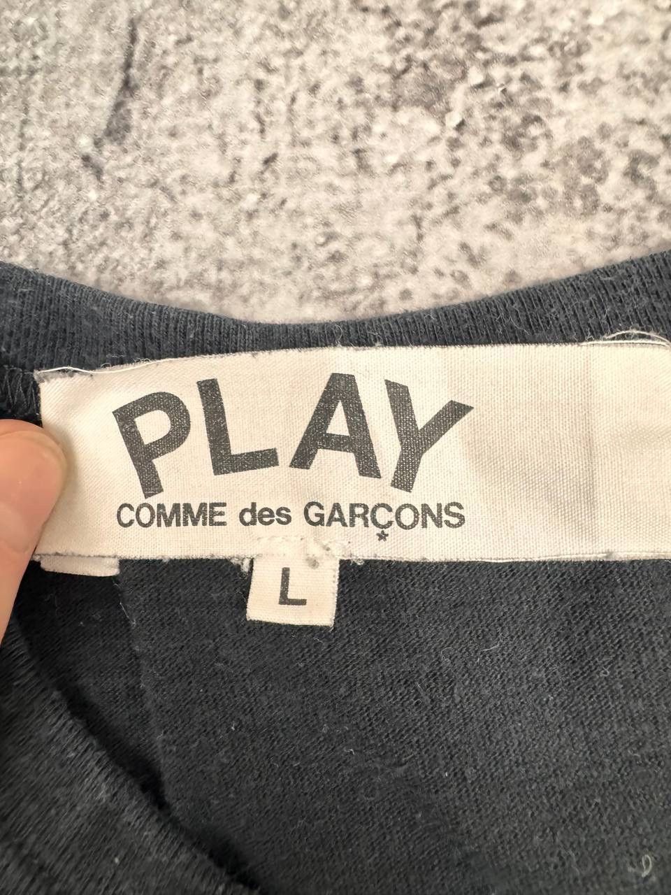 Comme des Garcons Comme des Garçons PLAY Men T- Shirt Black Size L Size US L / EU 52-54 / 3 - 3 Thumbnail