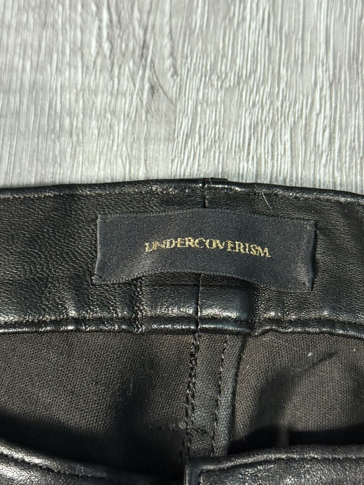 Undercover UNDERCOVER ISM 14SS Lamb Leather Pants Size US 31 - 6 Thumbnail