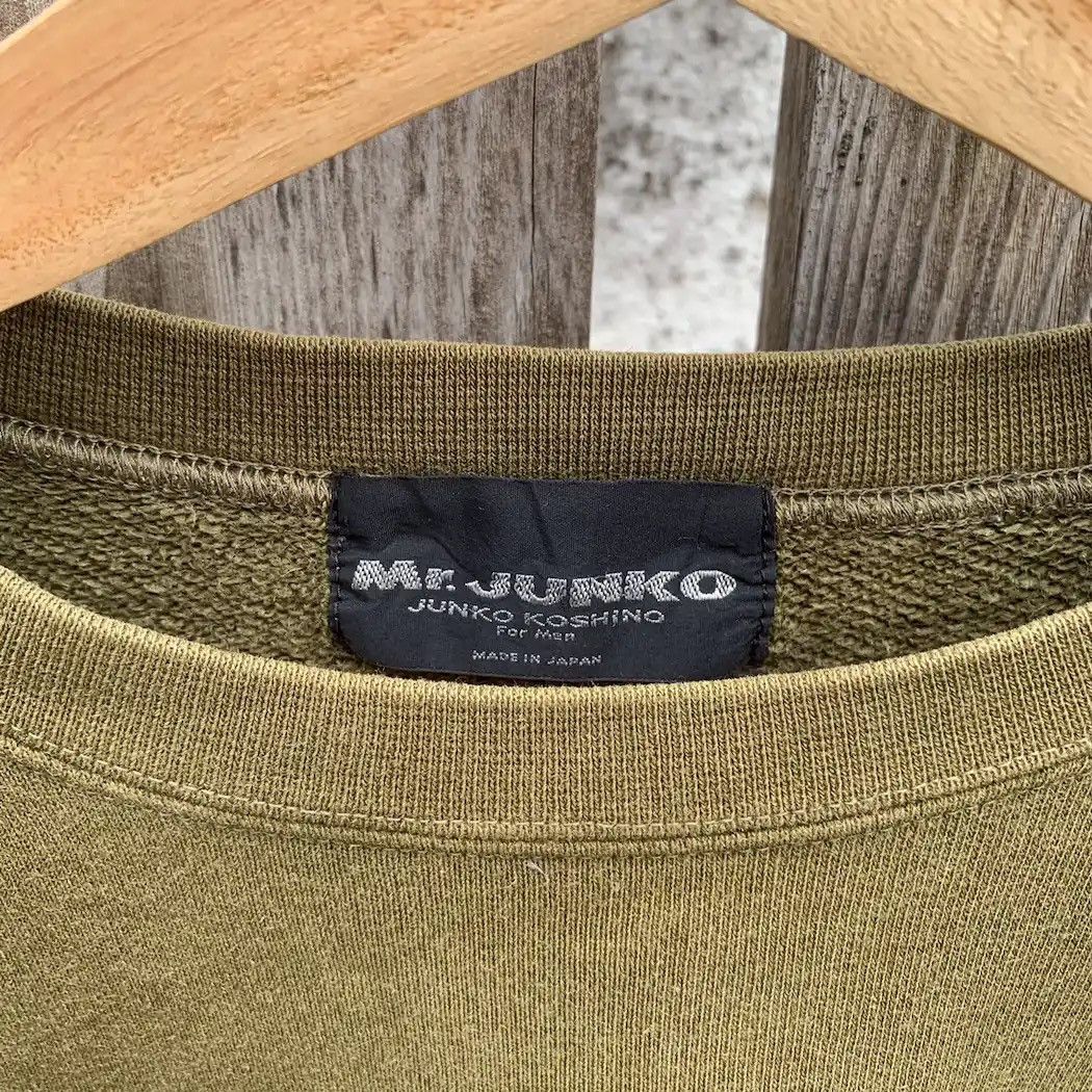 Japanese Brand × Mr. Junko Vintage Mr. JUNKO KOSHINO Japan Crewneck Faded Baggy Sweater Size US L / EU 52-54 / 3 - 5 Thumbnail