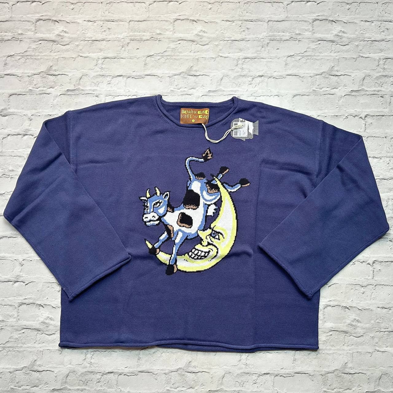 Brain Dead Brain Dead Diddle Cropped Sweater New Rare Large Size US L / EU 52-54 / 3 - 1 Thumbnail