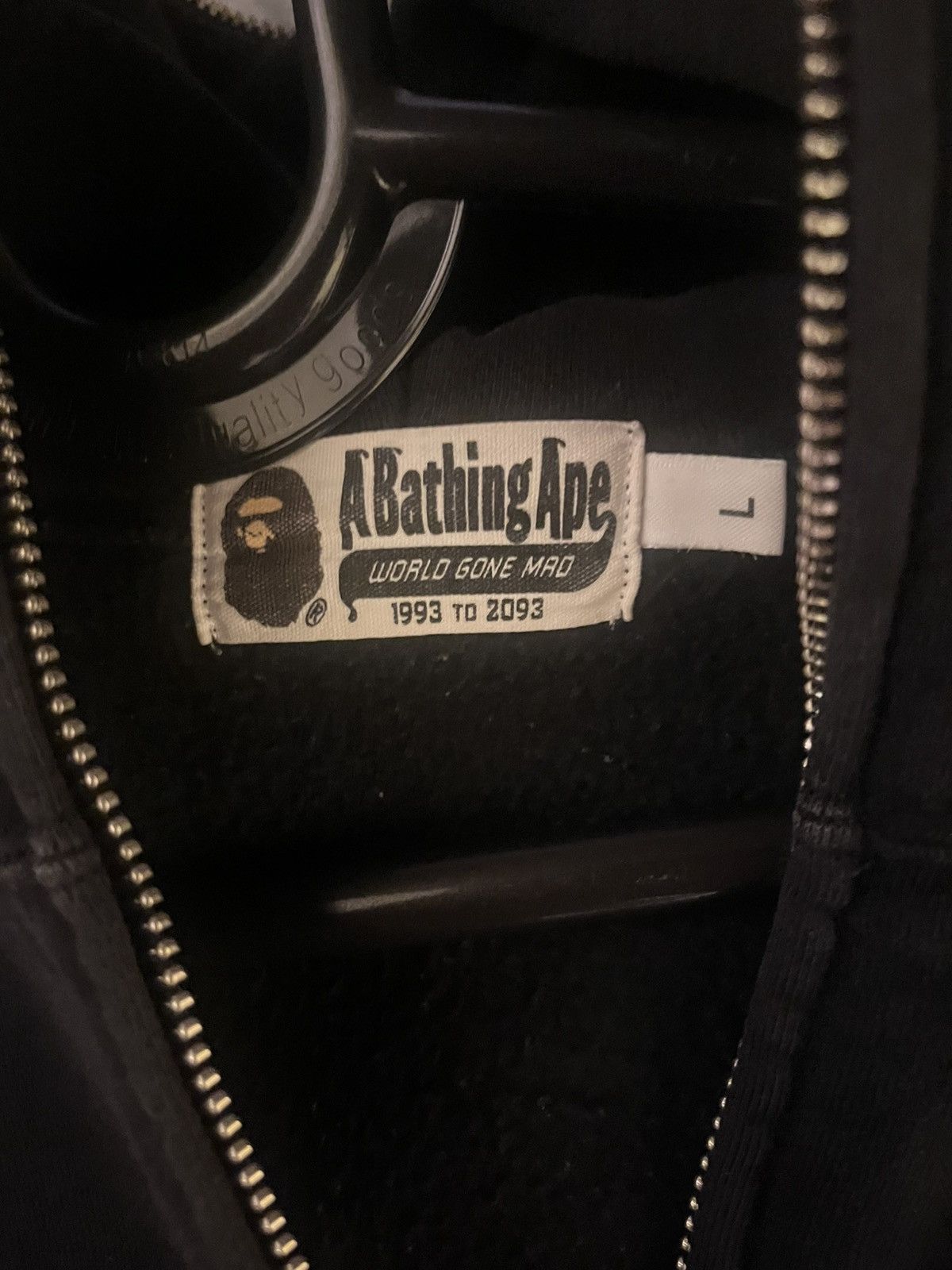 Bape Bape Zip Up Hoodie Size US L / EU 52-54 / 3 - 5 Thumbnail