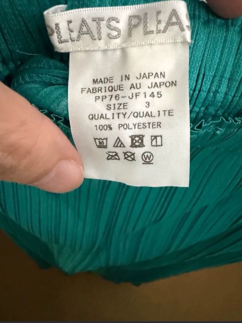 Issey Miyake Issey Miyake size:4 Green pleated vest top Size S / US 4 / IT 40 - 7 Thumbnail