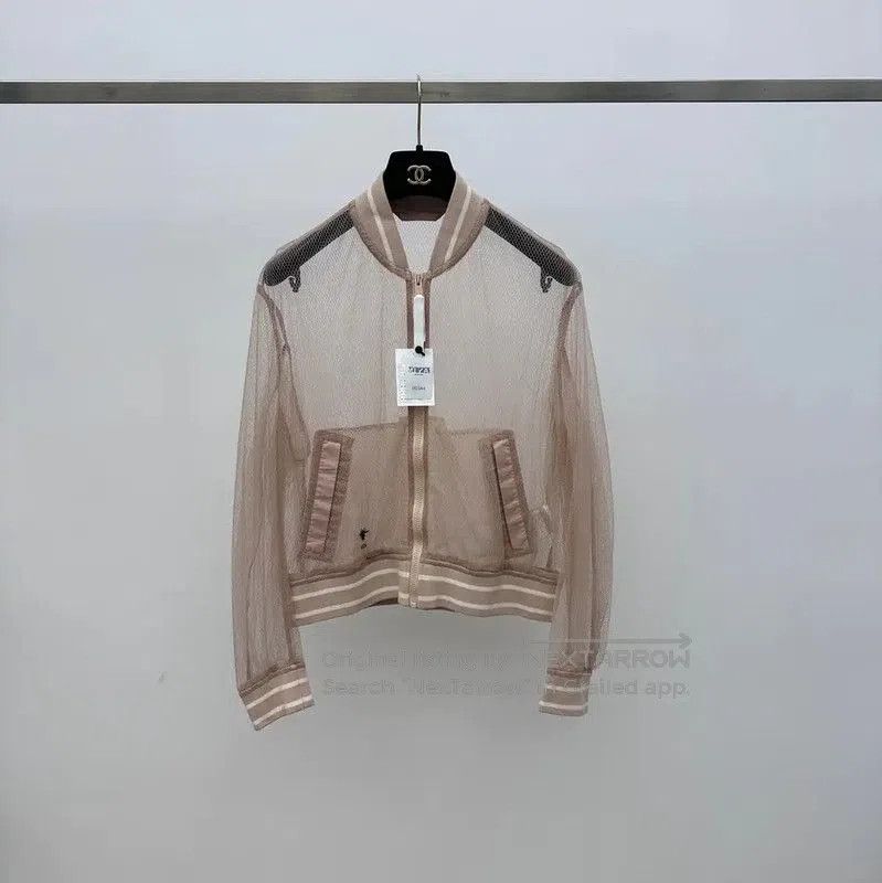 Dior Dior Pink Mesh Ladies Jacket . Size M / US 6-8 / IT 42-44 - 1 Thumbnail