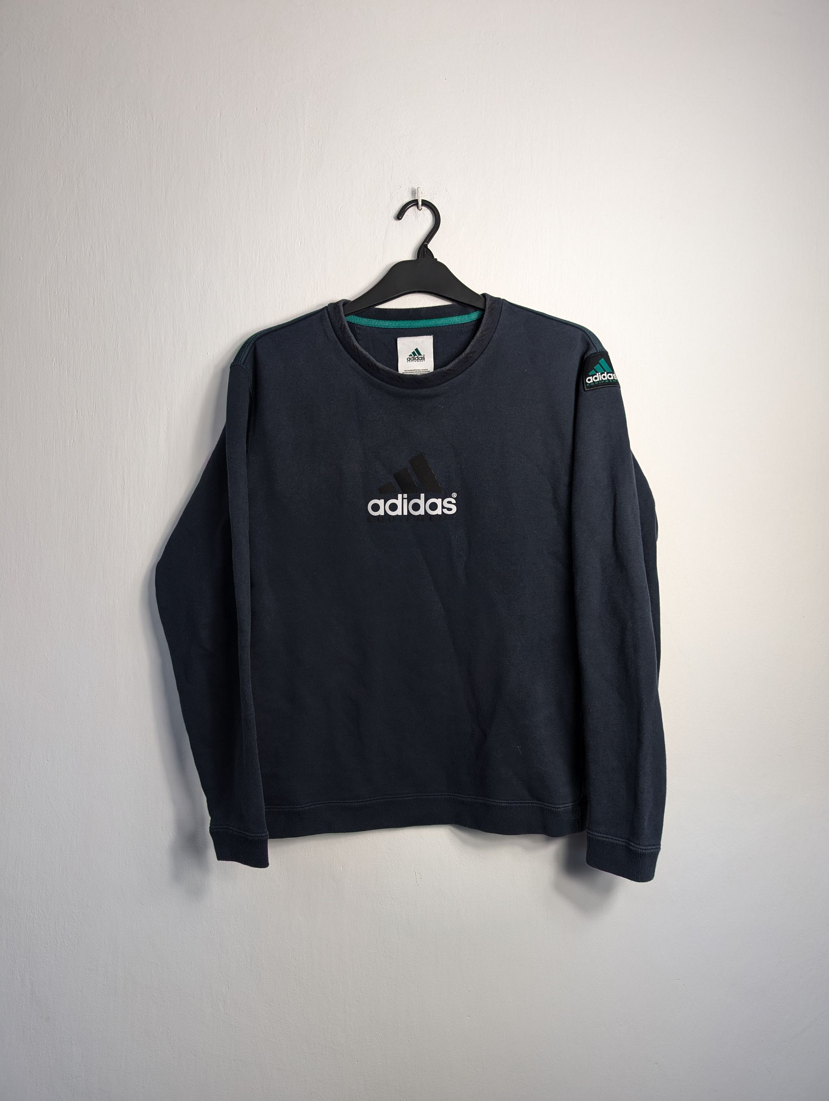 Adidas × Equipment Adidas Eqt Equipment Navy Sweatshirt Size US S / EU 44-46 / 1 - 1 Thumbnail