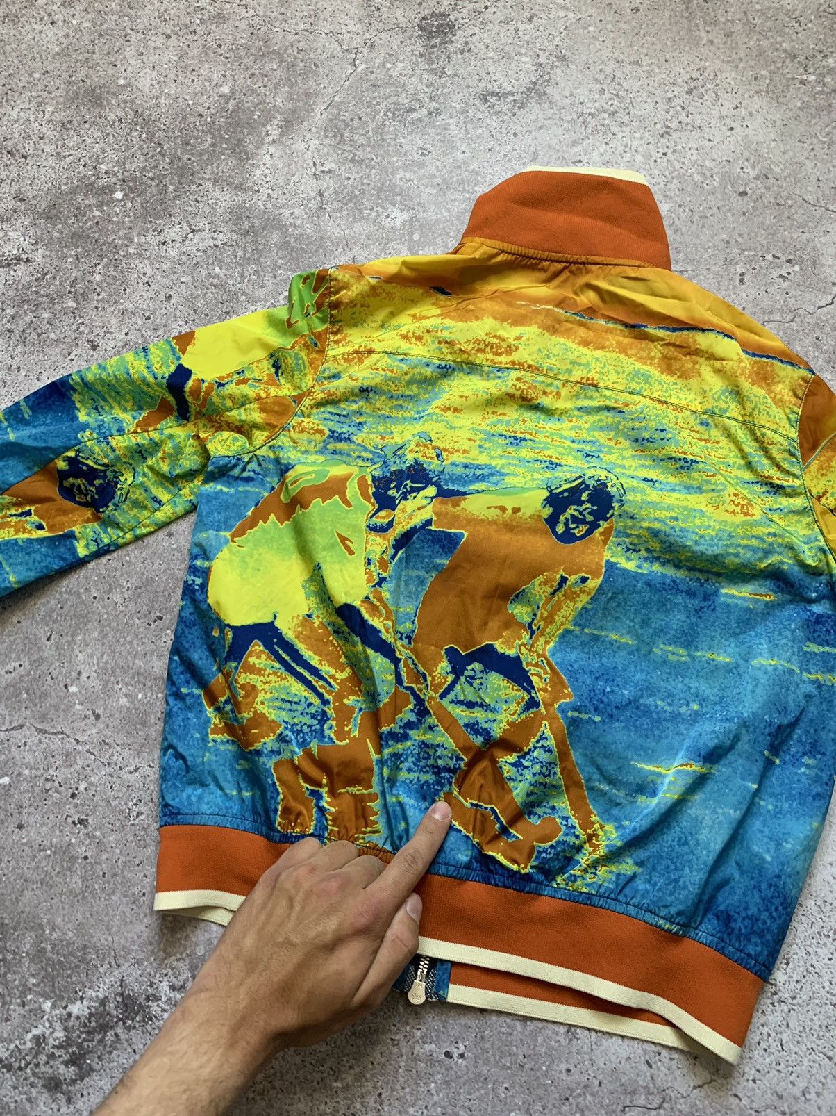 Prada Prada Olympic Line - "Acid Hockey" Track Jacket Size S / US 4 / IT 40 - 14 Thumbnail