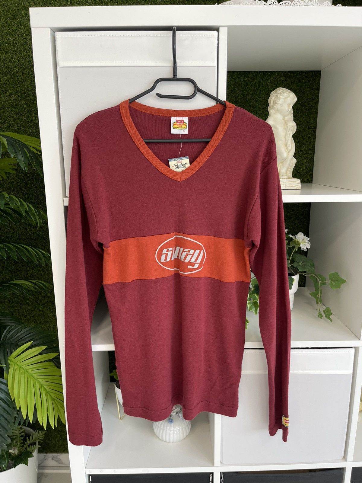 Levi's Levi’s Whitewear Vintage Sway long sleeve t-shirt Deadstock Size US L / EU 52-54 / 3 - 4 Thumbnail