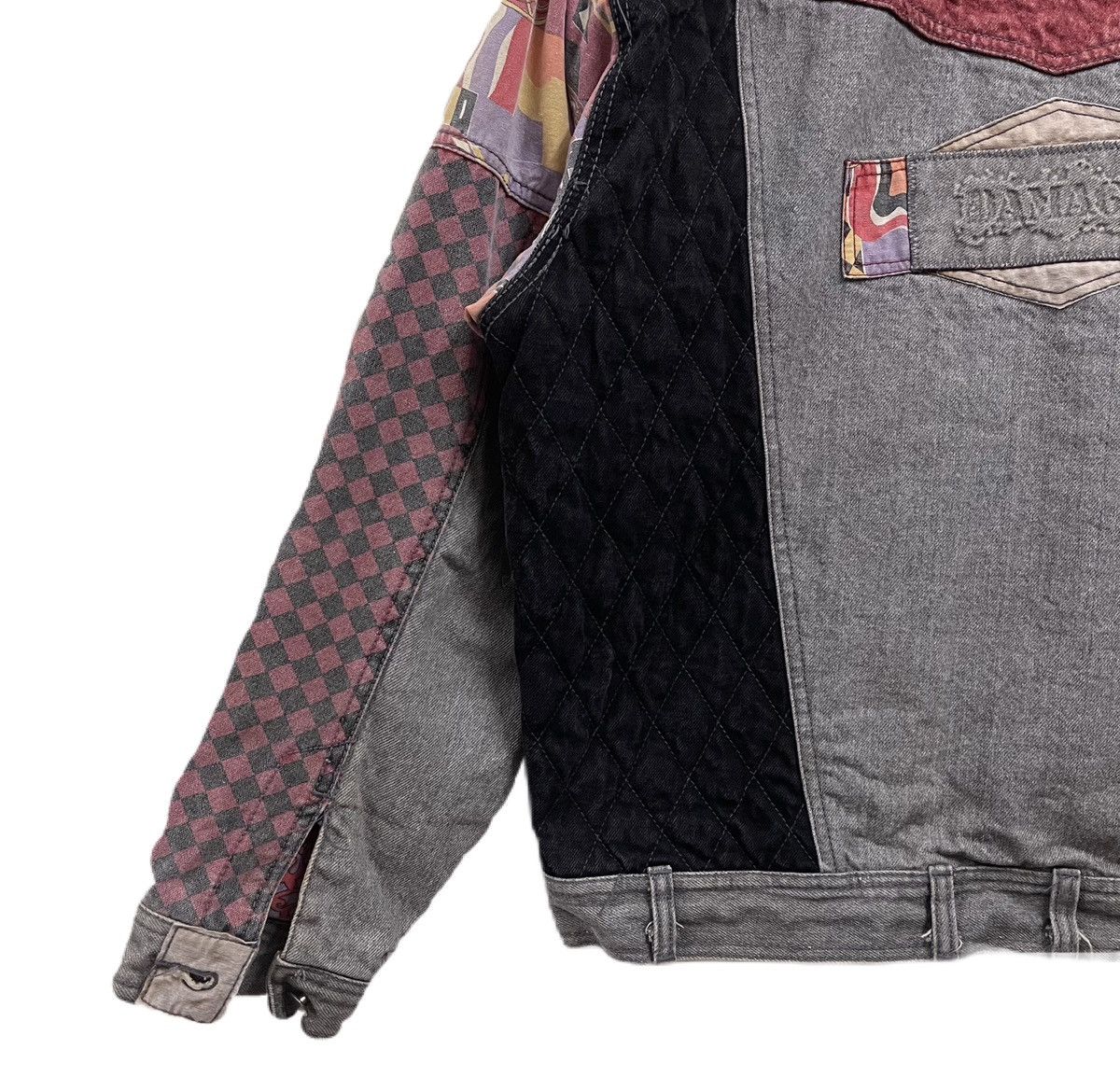 Vintage Vintage Major Damage Denim Jacket Patchwork Size US XL / EU 56 / 4 - 7 Thumbnail
