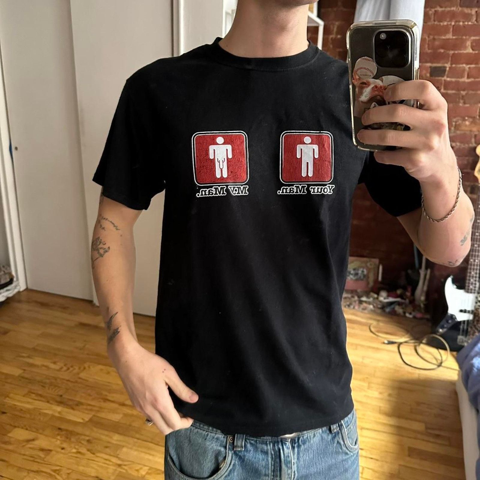 Vintage Vintage y2k funny adult sex tee Size US L / EU 52-54 / 3 - 5 Thumbnail