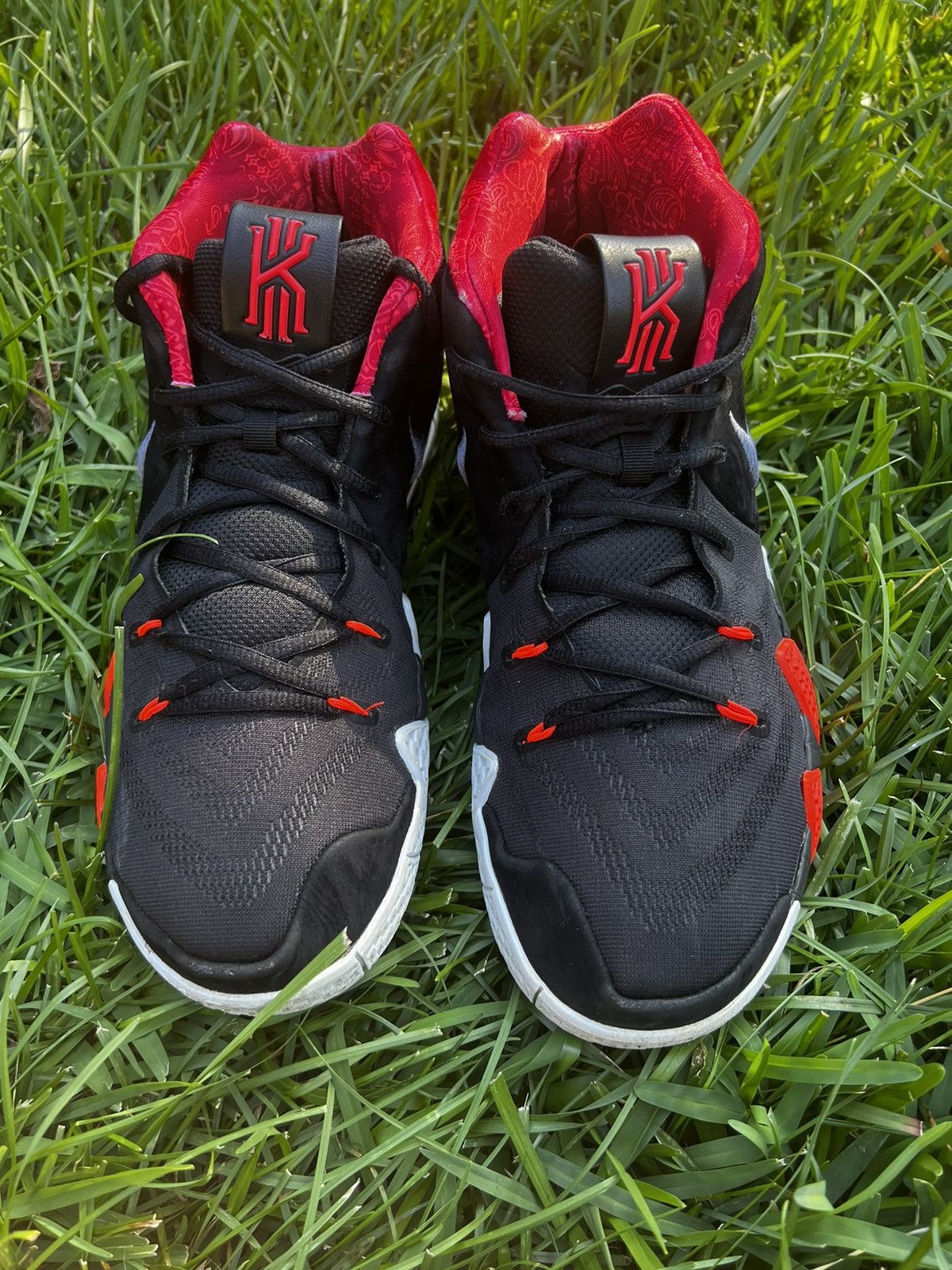 Nike CLEAN Nike Kyrie IV 4 size 13 Mens shoes ‘Think 16’ Red Size US 13 / EU 46 - 4 Thumbnail