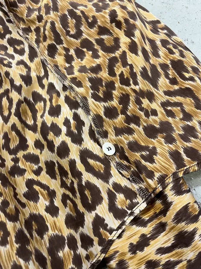 Dolce & Gabbana AW1996 Dolce & Gabbana Leopard Print Shirt Size XS / US 0-2 / IT 36-38 - 9 Thumbnail