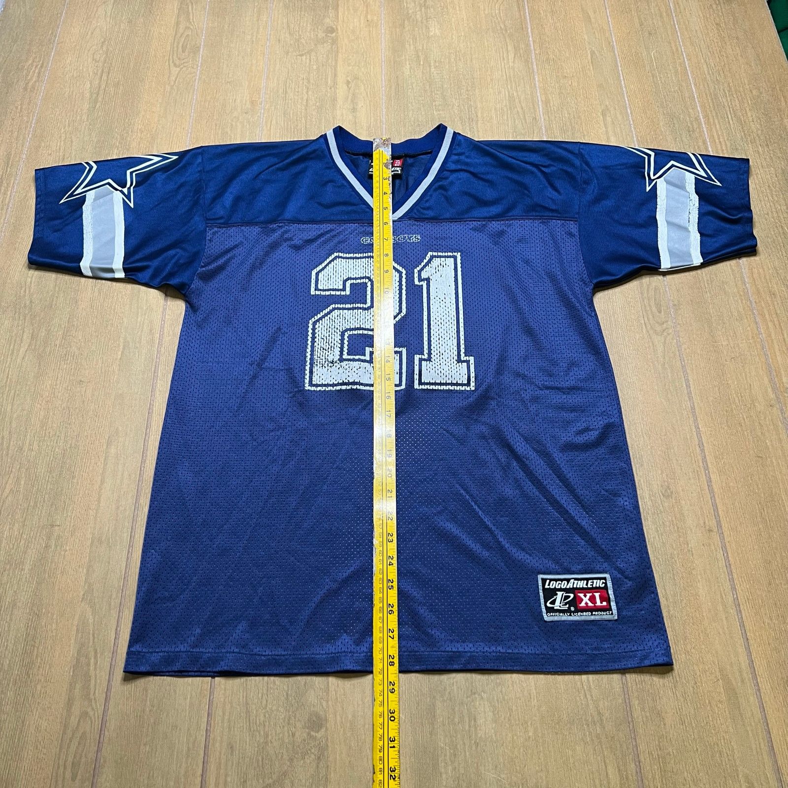 Logo Athletic Vintage Deion Sanders Dallas Cowboys Logo Athletic Jersey Size US XL / EU 56 / 4 - 4 Thumbnail