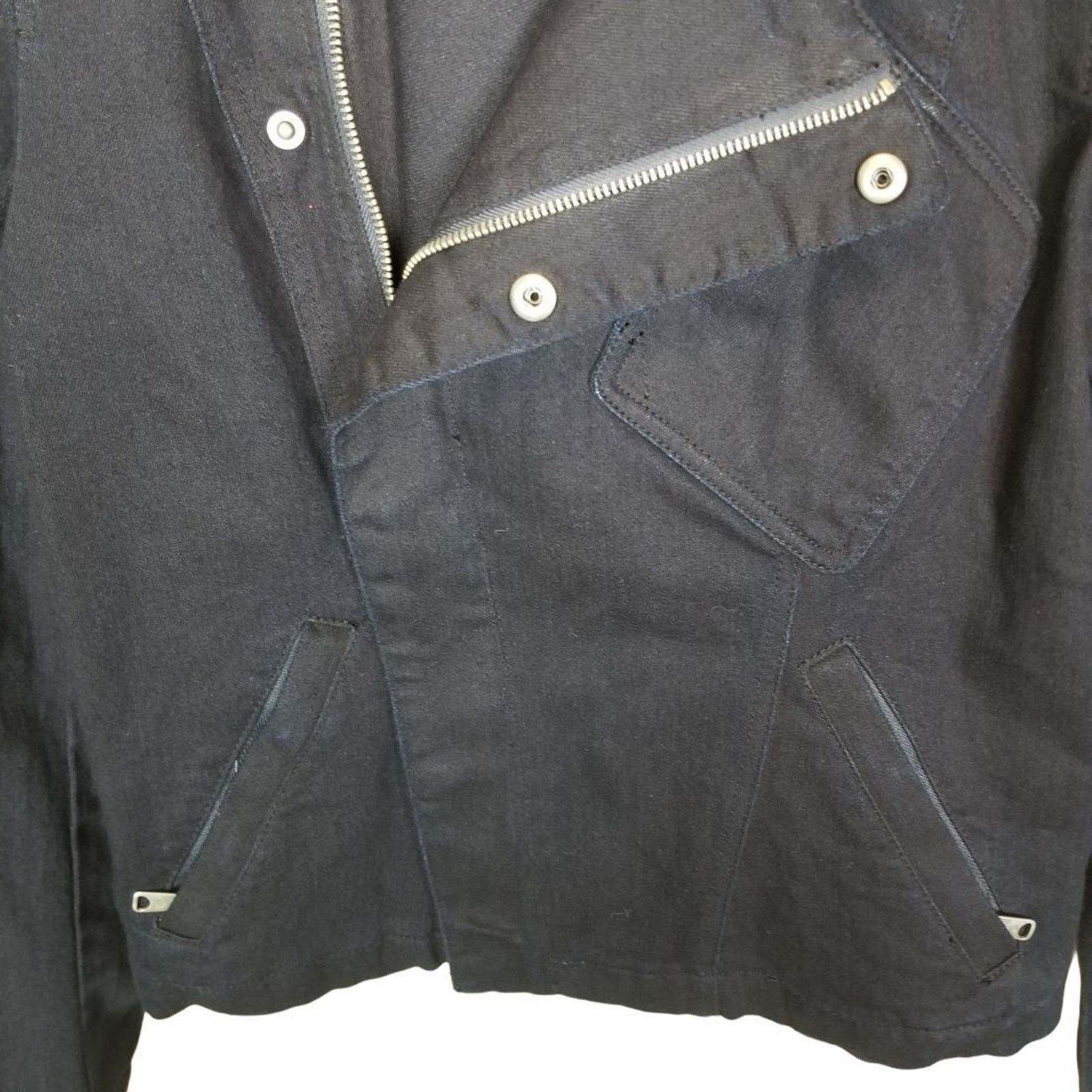 Ralph Lauren Ralph Lauren Womens Moto Denim Jacket Full Zip Size S Biker Size S / US 4 / IT 40 - 3 Thumbnail
