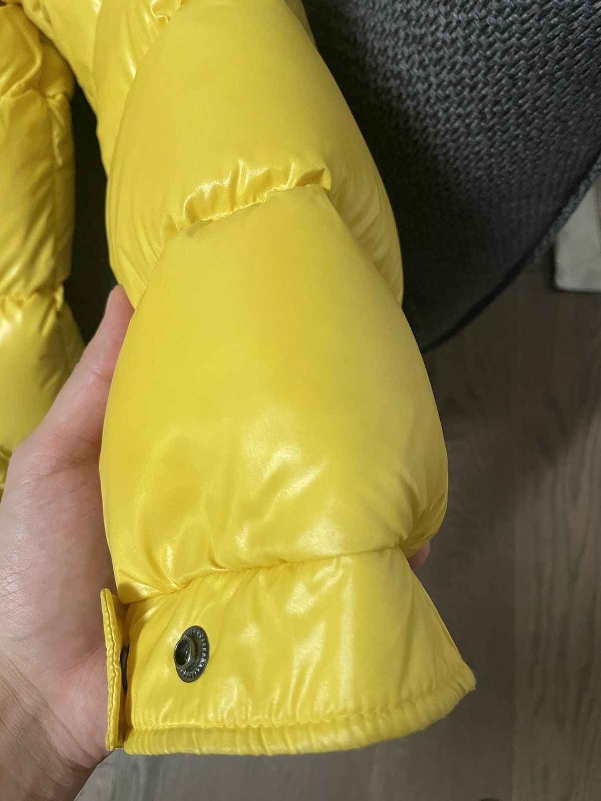 Moncler Yellow Maya Down Jacket Size US L / EU 52-54 / 3 - 8 Thumbnail