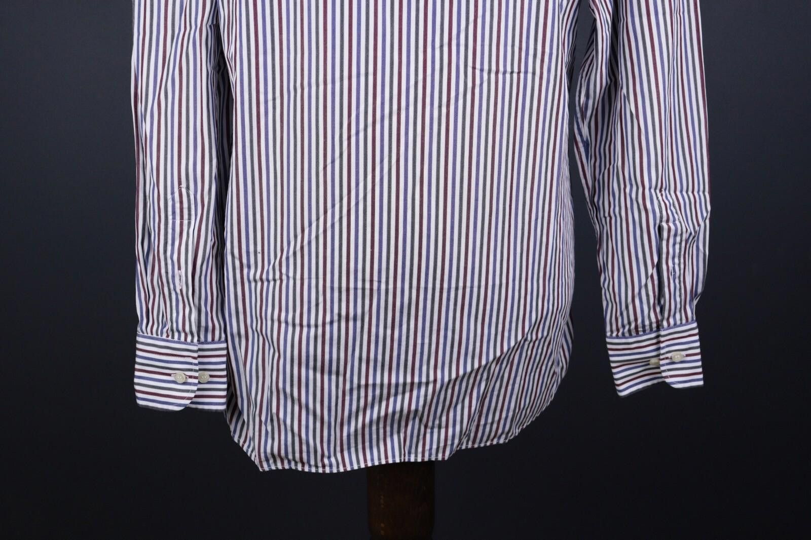 Paul & Shark Paul & Shark Yachting Blue Stripe Cotton Shirt Size 40 M - L Size US M / EU 48-50 / 2 - 7 Thumbnail
