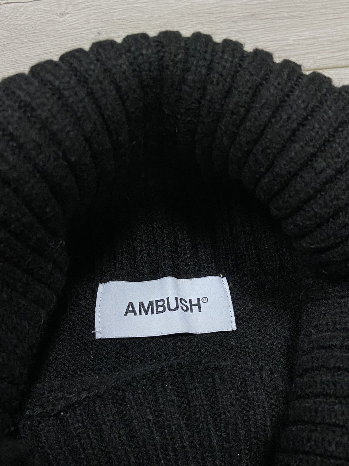 Ambush Design Ambush Design "Ambush Belong" Logo Technical Wool Sweater Size US M / EU 48-50 / 2 - 7 Thumbnail