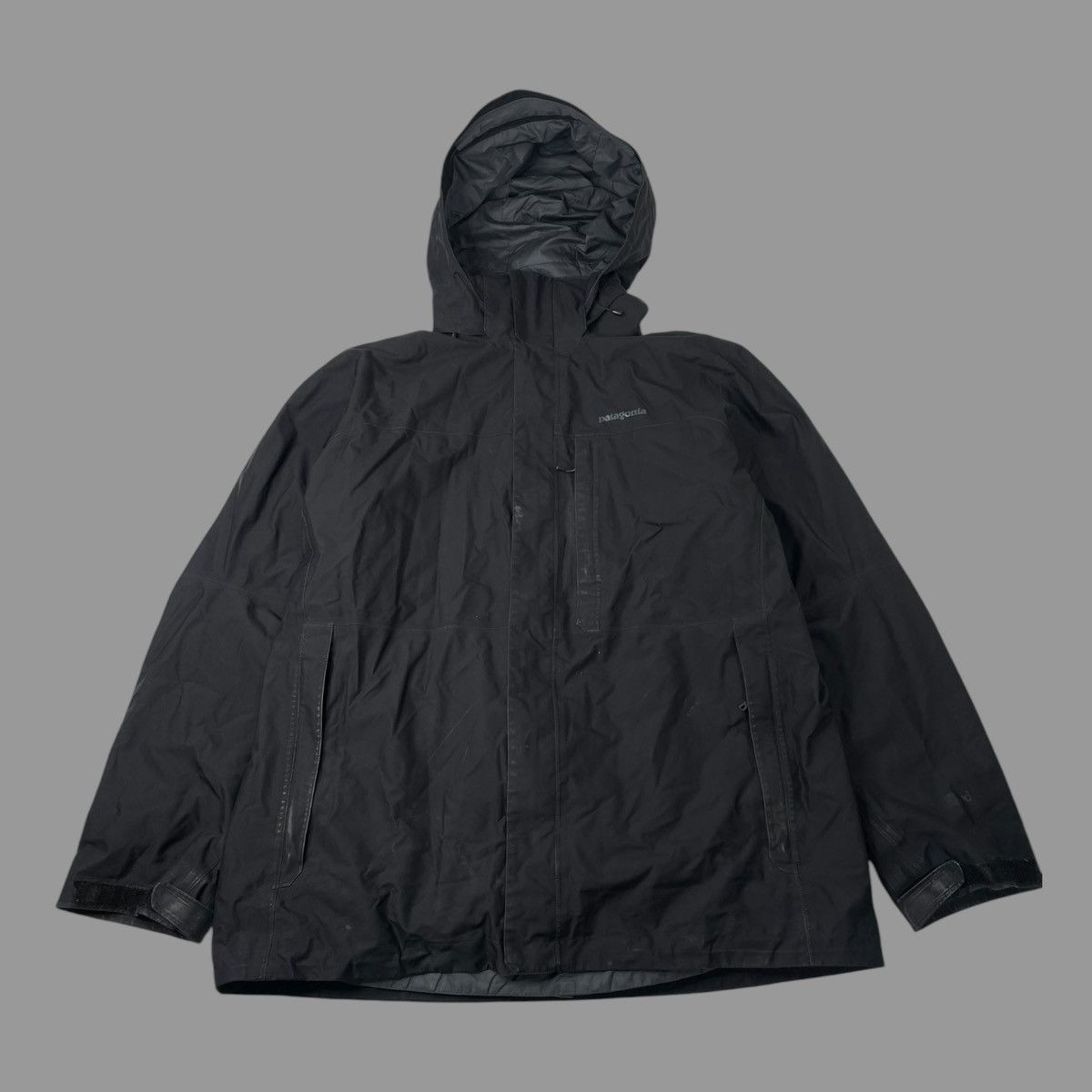 Patagonia h2no zip up quilted jacket