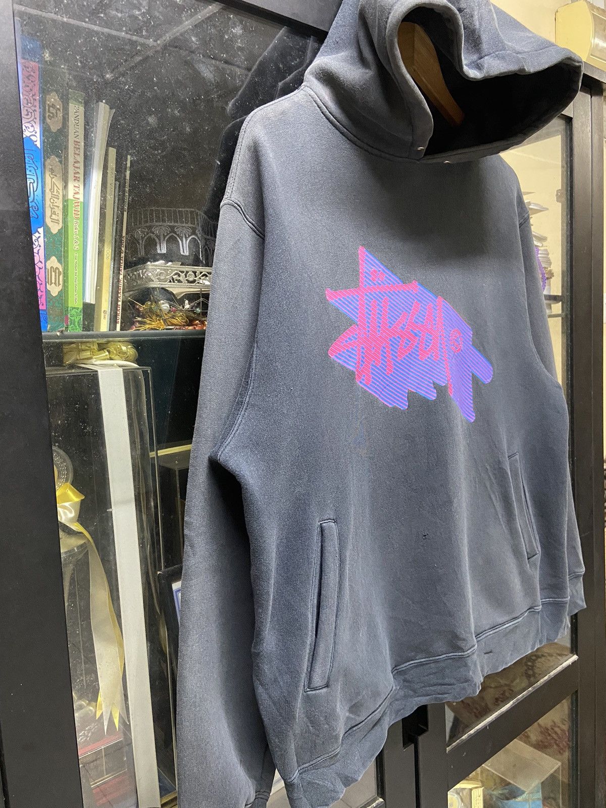 Stussy 🔥NEEDGONE🔥Stussy Logo Mirror Hoodie Size US L / EU 52-54 / 3 - 2 Thumbnail