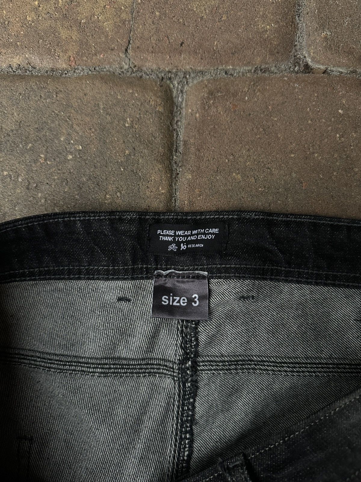 Bad Son Badson “Artificial Tears” Denim Size US 33 - 3 Thumbnail