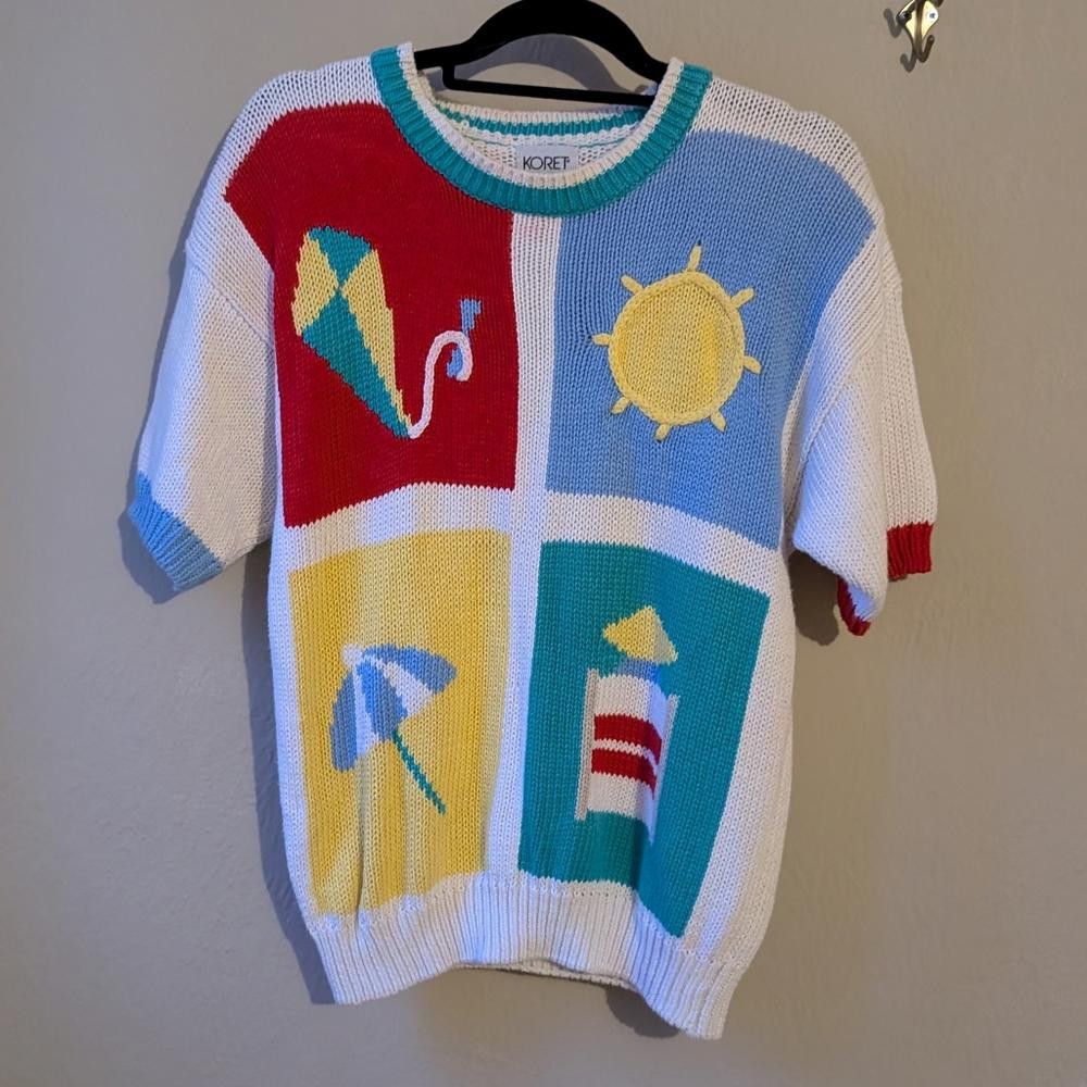 Designer vintage sweater vest Size XL / US 12-14 / IT 48-50 - 1 Preview