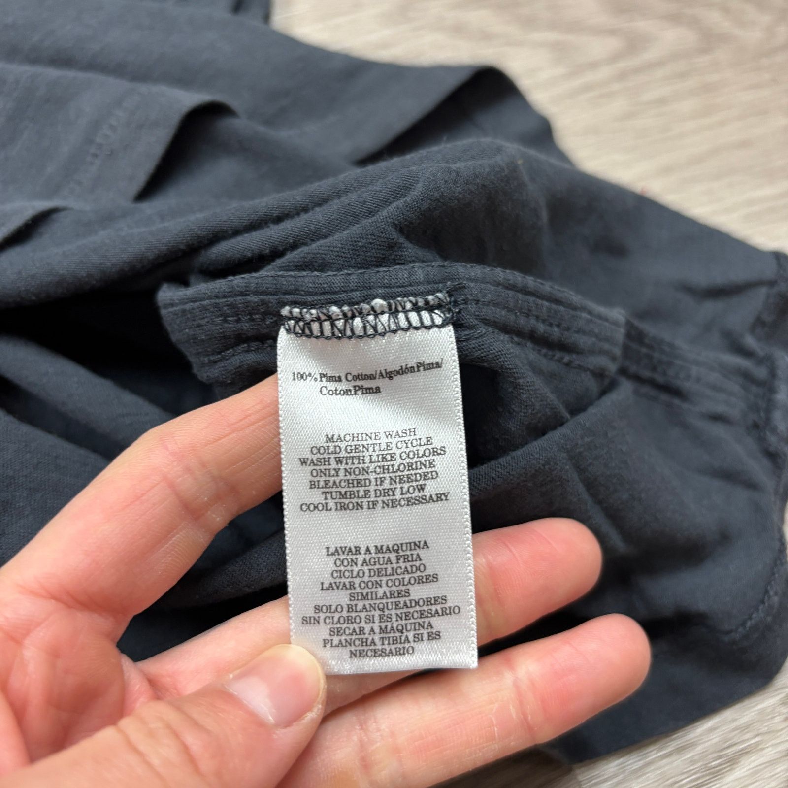 Converse × John Varvatos Converse John Varvatos Pima Cotton Long Sleeve Henley XL Size US XL / EU 56 / 4 - 7 Thumbnail